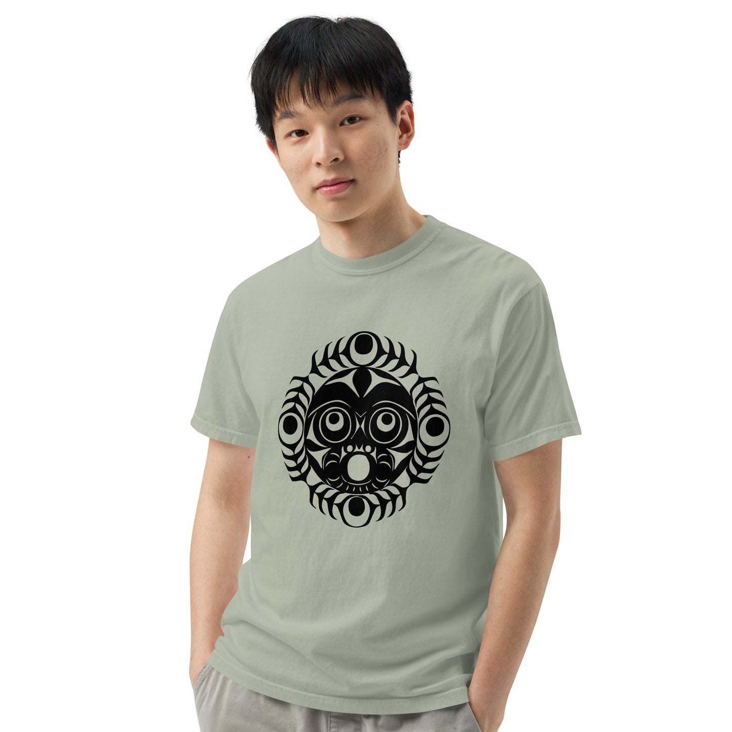 Unisex garment-dyed heavyweight t-shirt