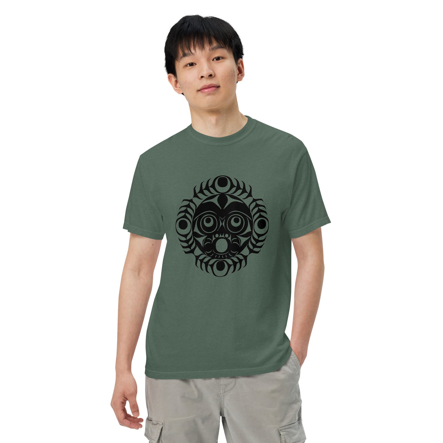 Unisex garment-dyed heavyweight t-shirt