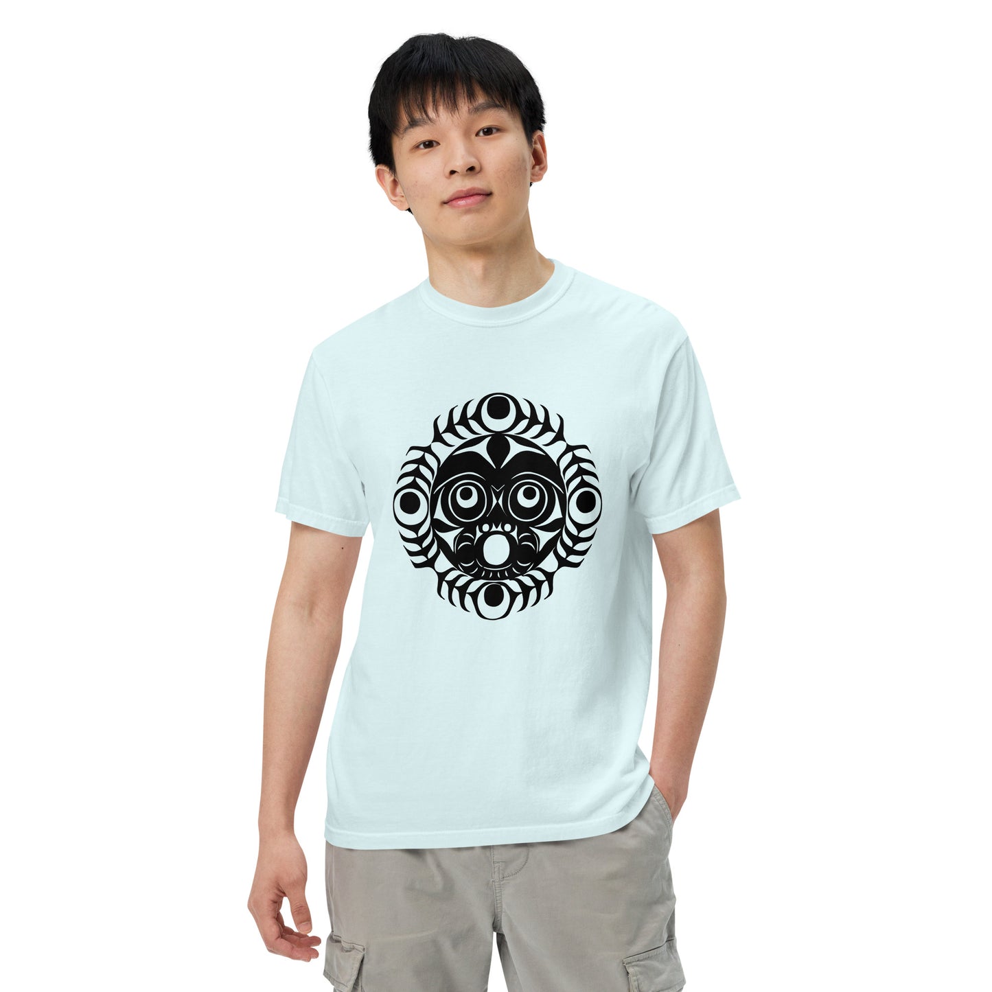 Unisex garment-dyed heavyweight t-shirt