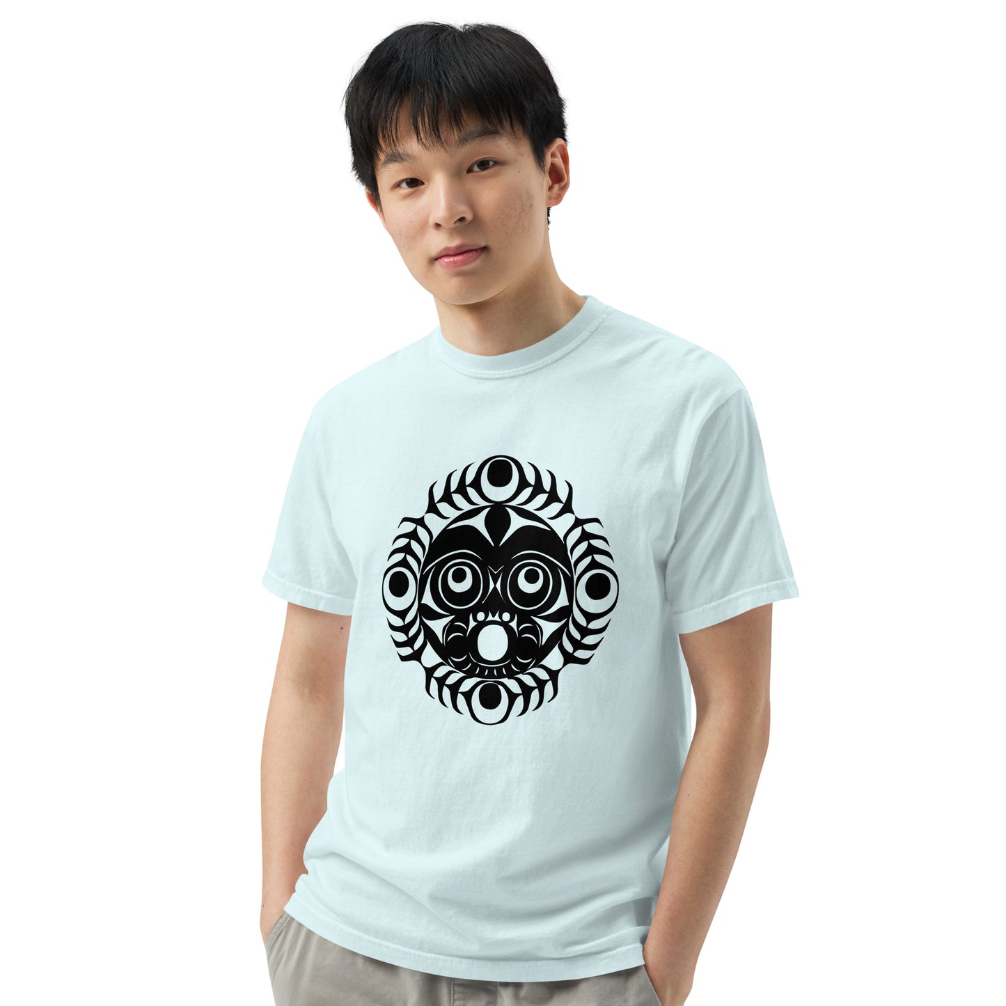 Unisex garment-dyed heavyweight t-shirt