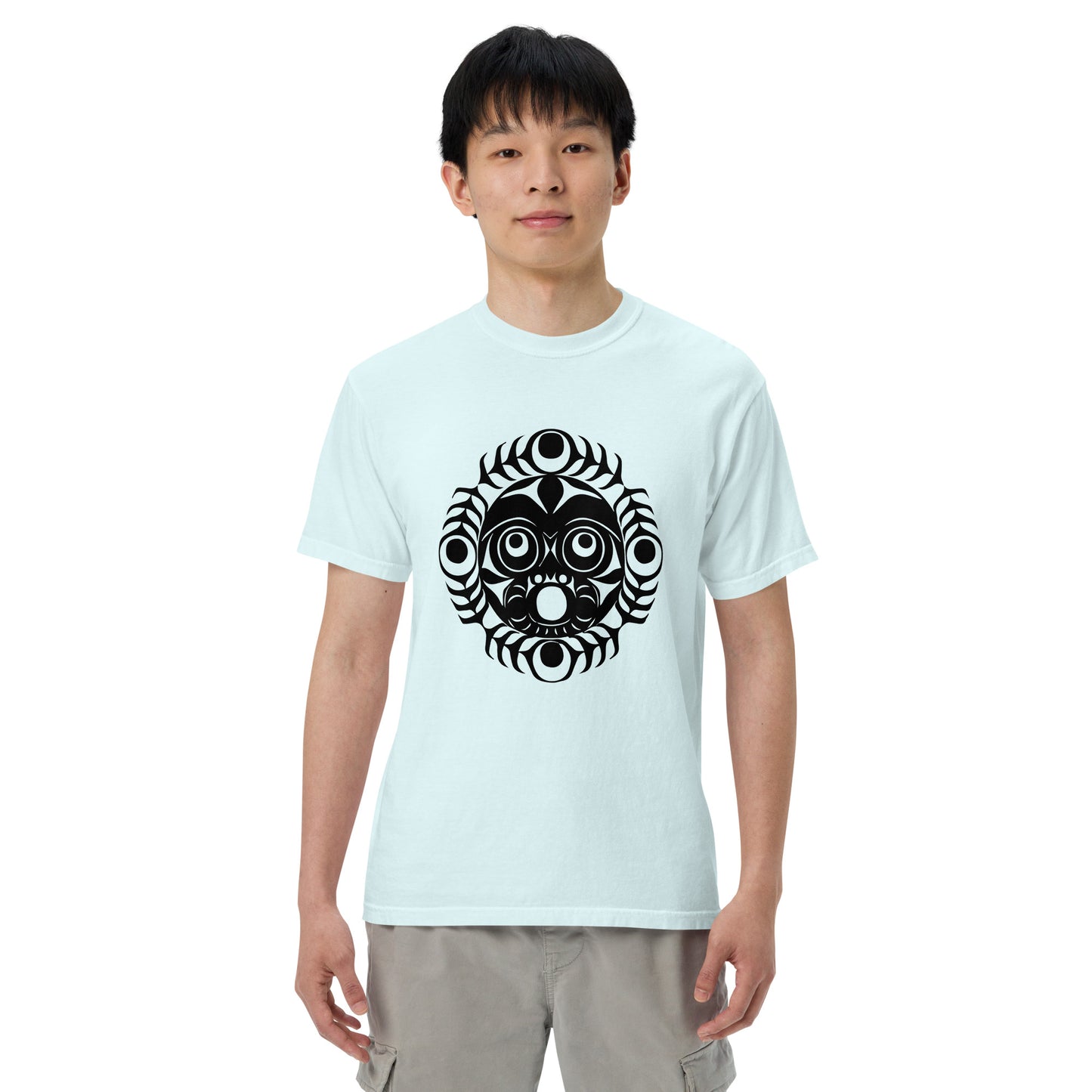 Unisex garment-dyed heavyweight t-shirt