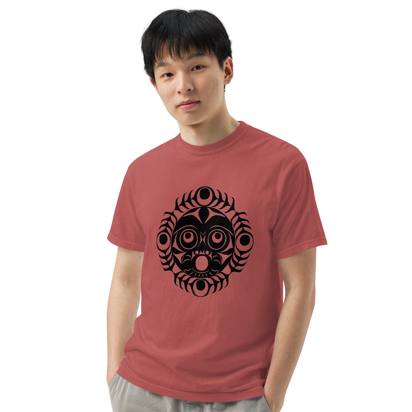 Unisex garment-dyed heavyweight t-shirt