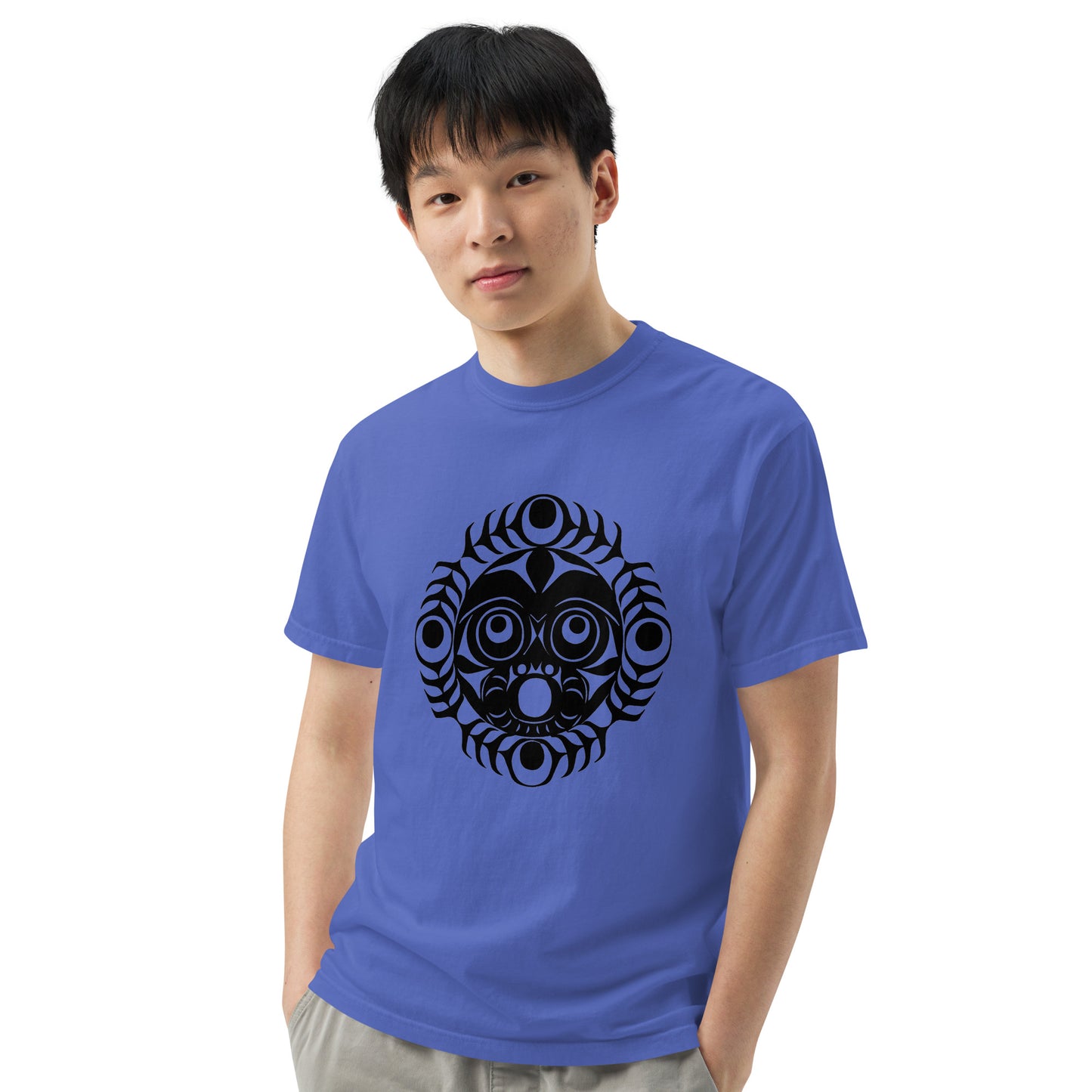Unisex garment-dyed heavyweight t-shirt