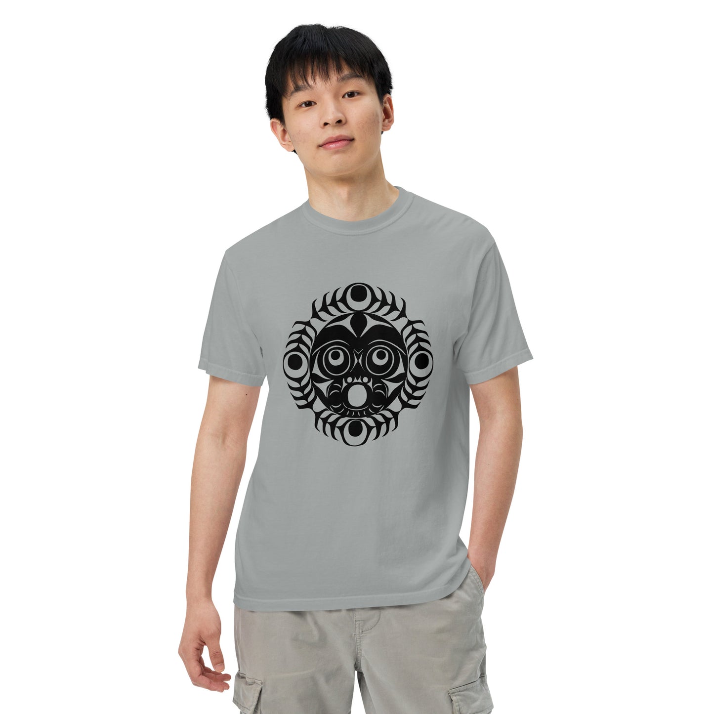 Unisex garment-dyed heavyweight t-shirt