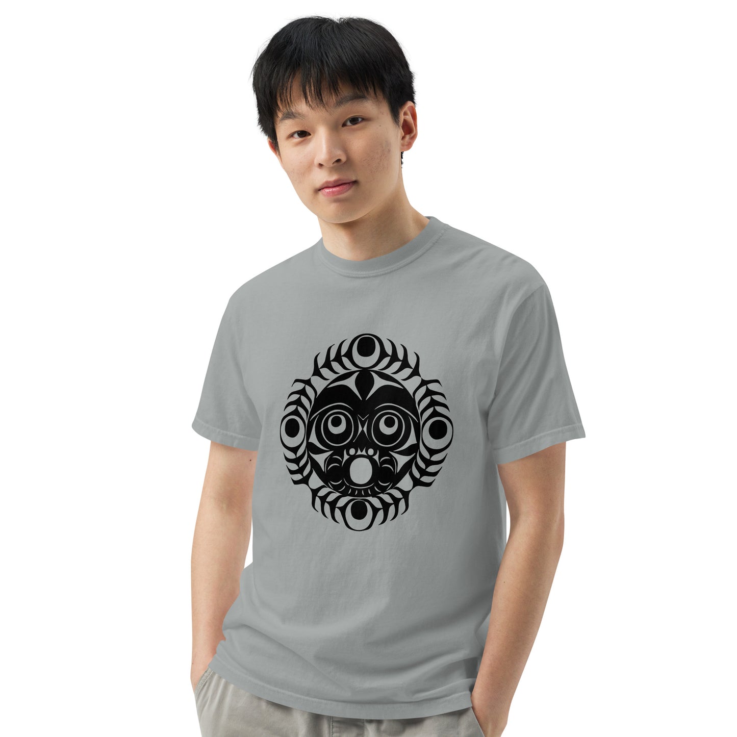 Unisex garment-dyed heavyweight t-shirt