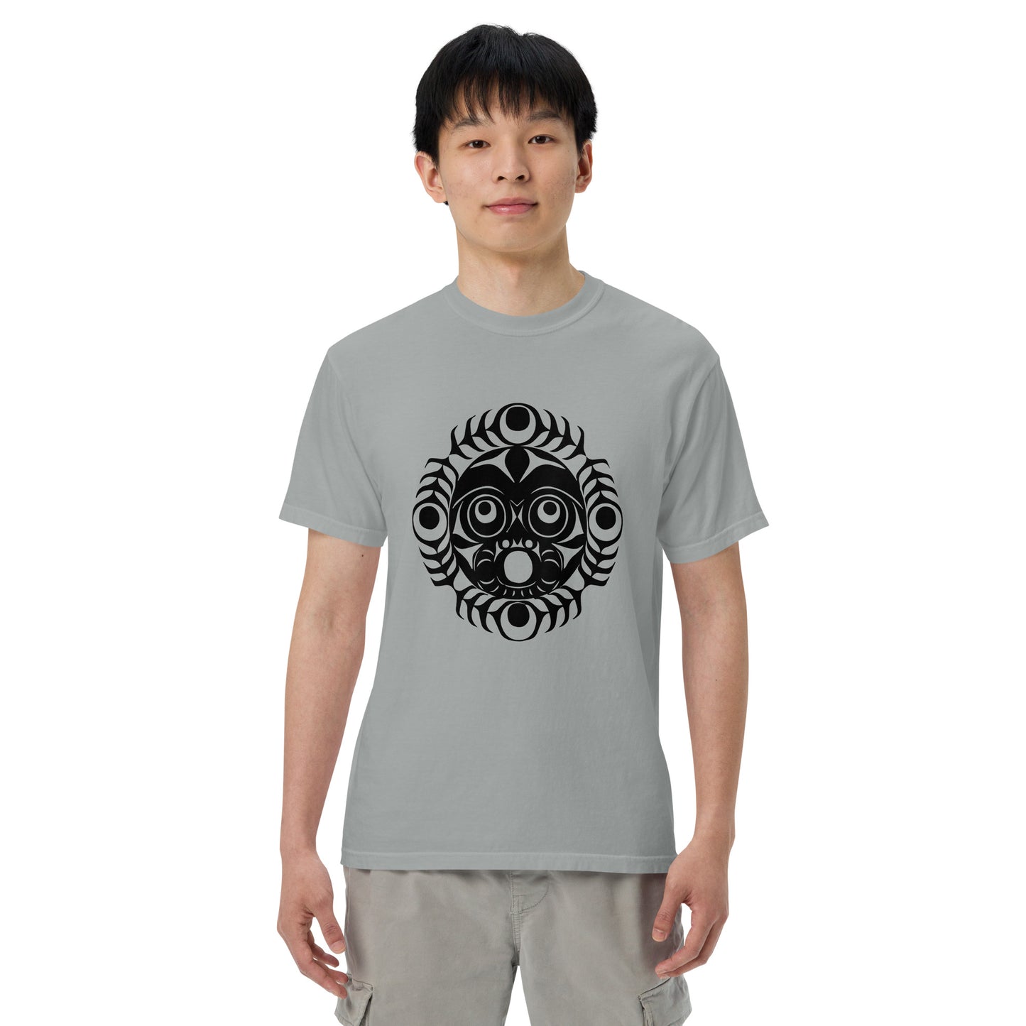 Unisex garment-dyed heavyweight t-shirt