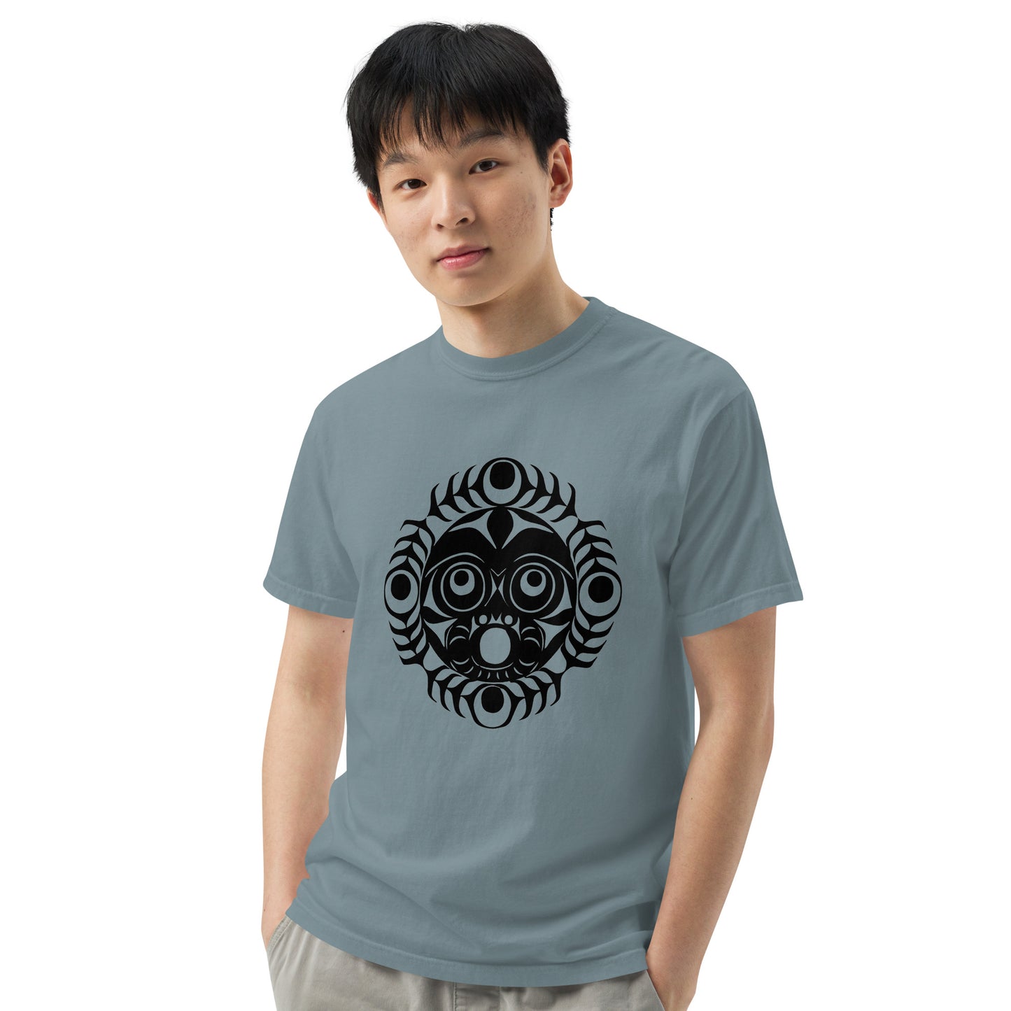 Unisex garment-dyed heavyweight t-shirt