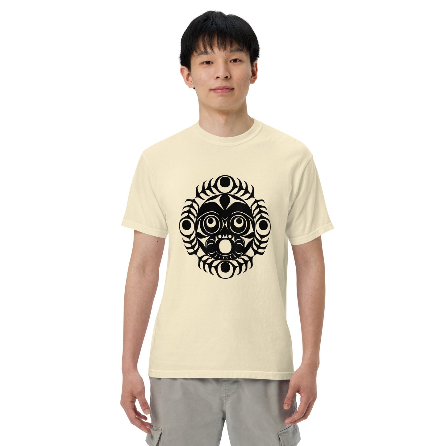 Unisex garment-dyed heavyweight t-shirt