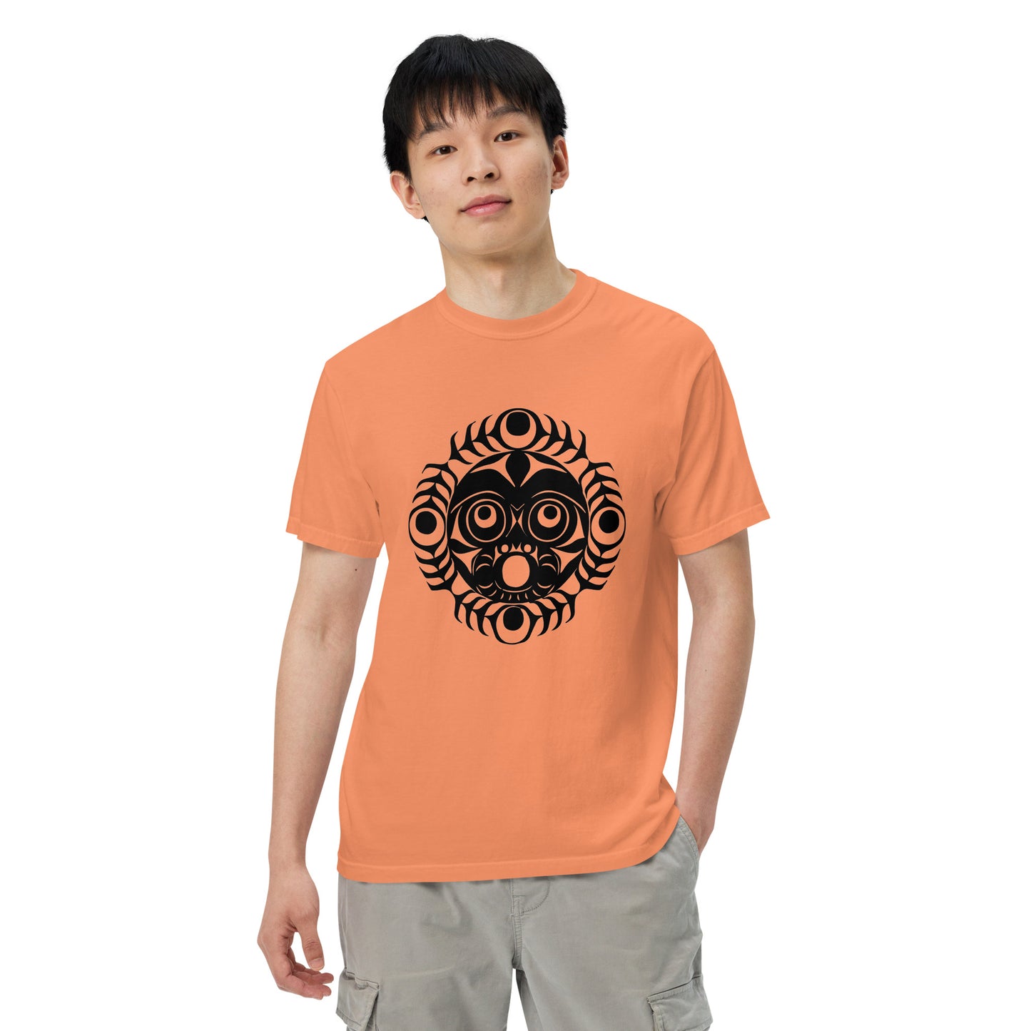 Unisex garment-dyed heavyweight t-shirt