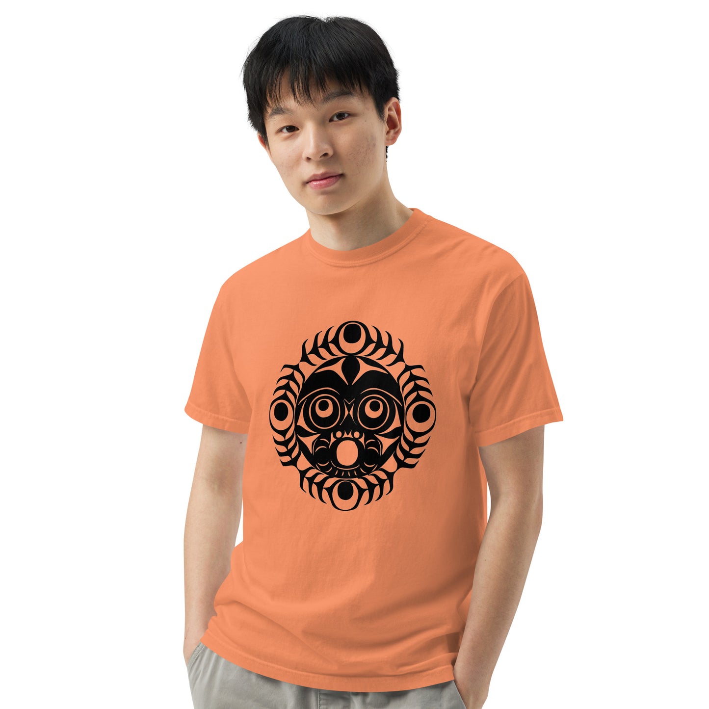 Unisex garment-dyed heavyweight t-shirt