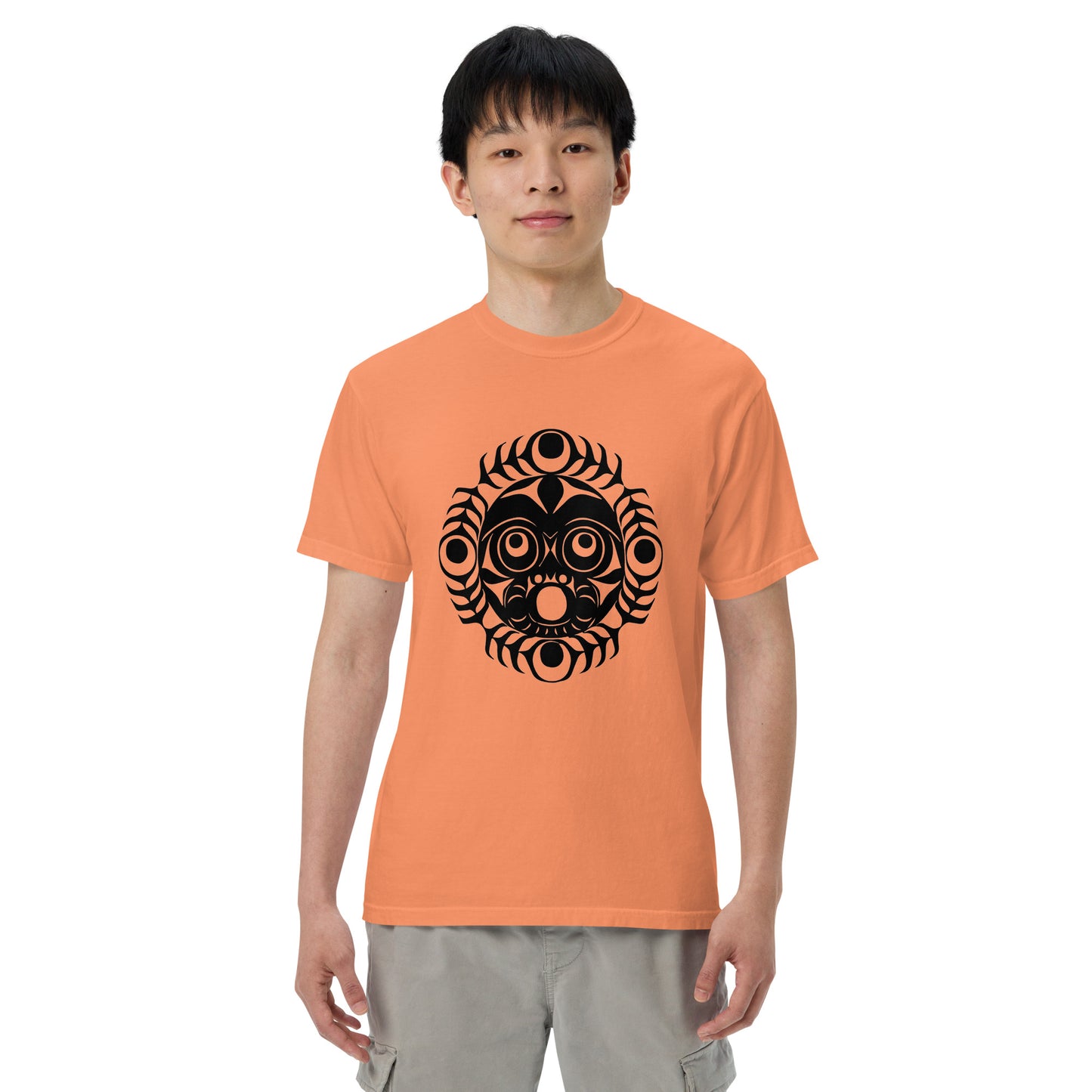 Unisex garment-dyed heavyweight t-shirt