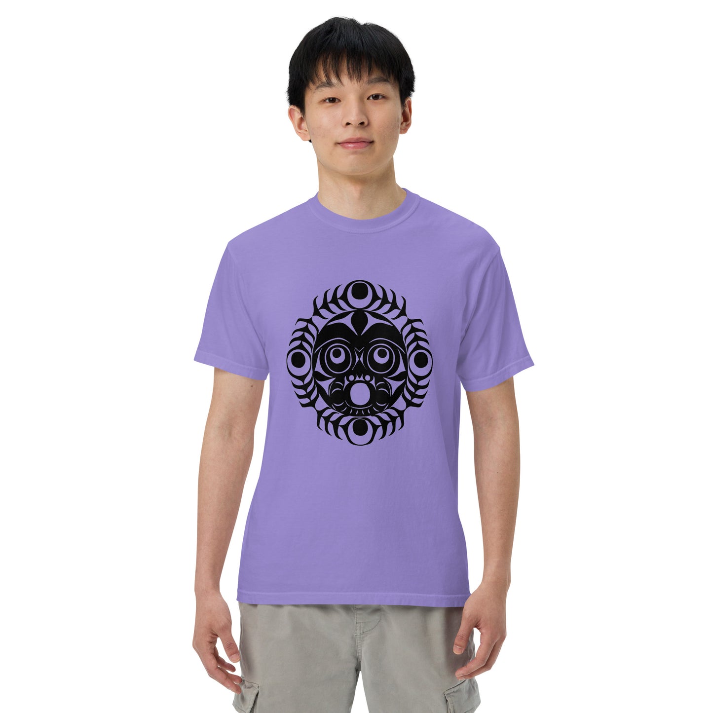 Unisex garment-dyed heavyweight t-shirt