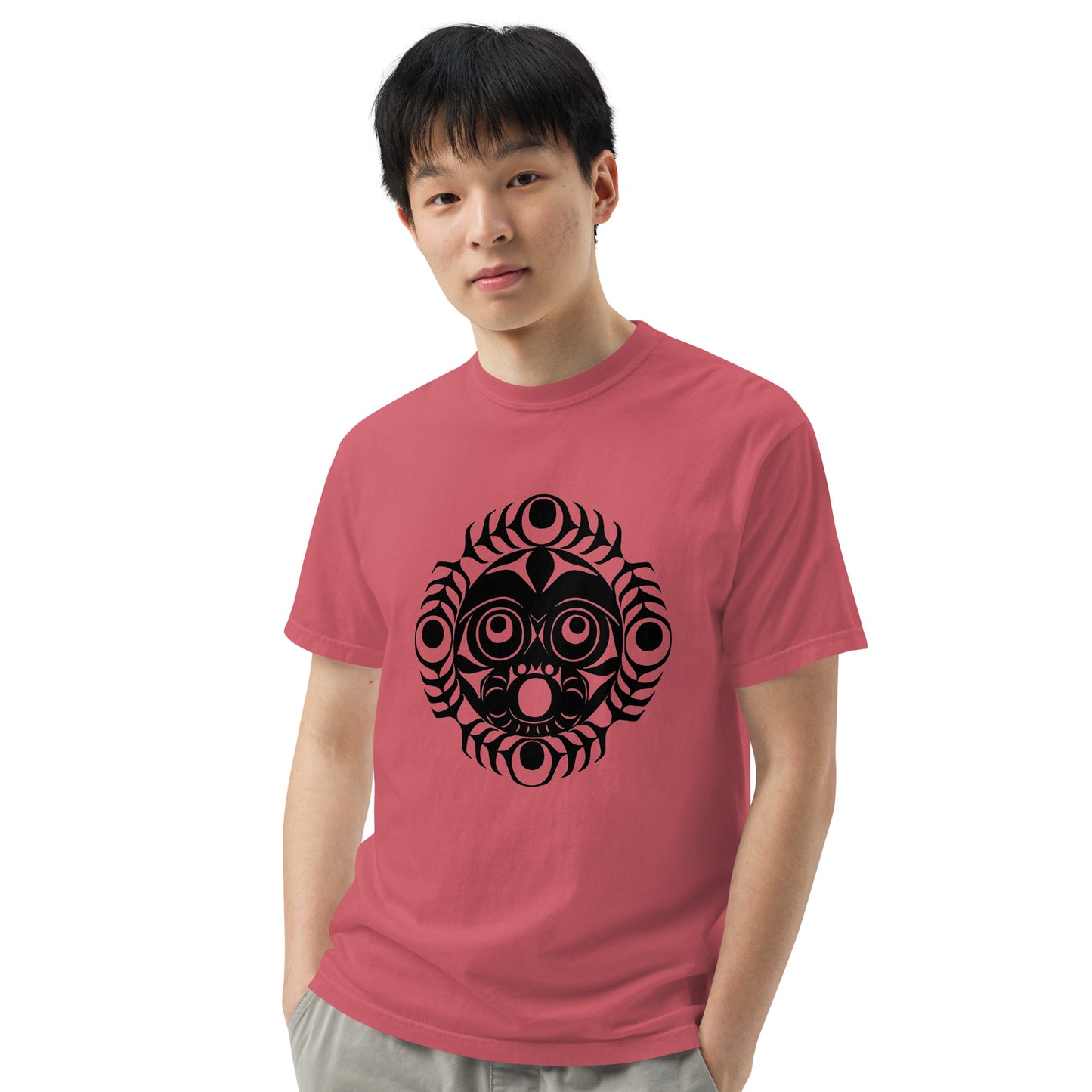 Unisex garment-dyed heavyweight t-shirt