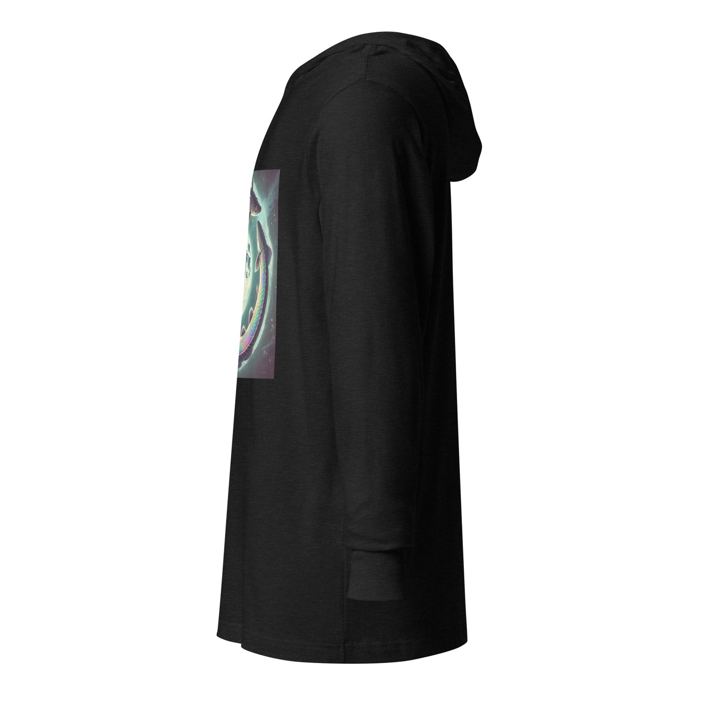 "Sturgeon Full Moon" Hooded long-sleeve tee
