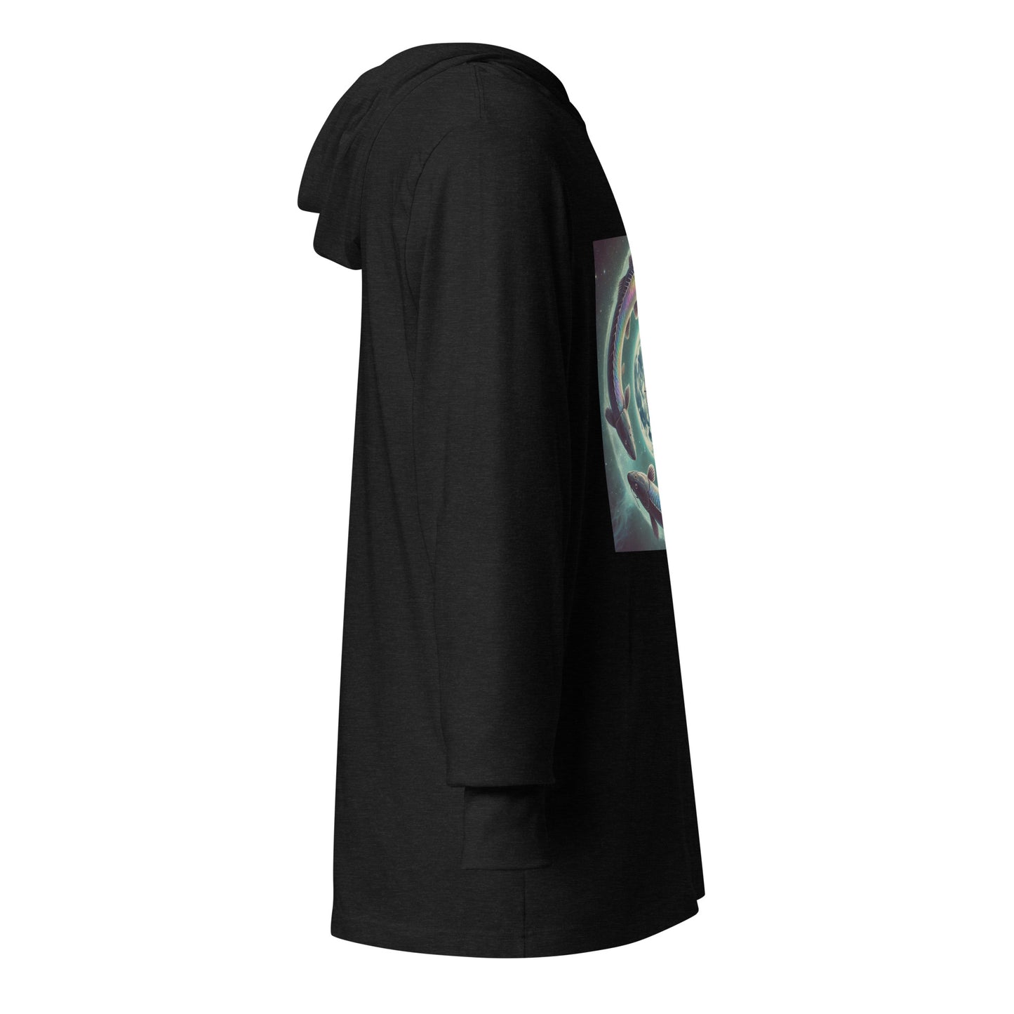 "Sturgeon Full Moon" Hooded long-sleeve tee