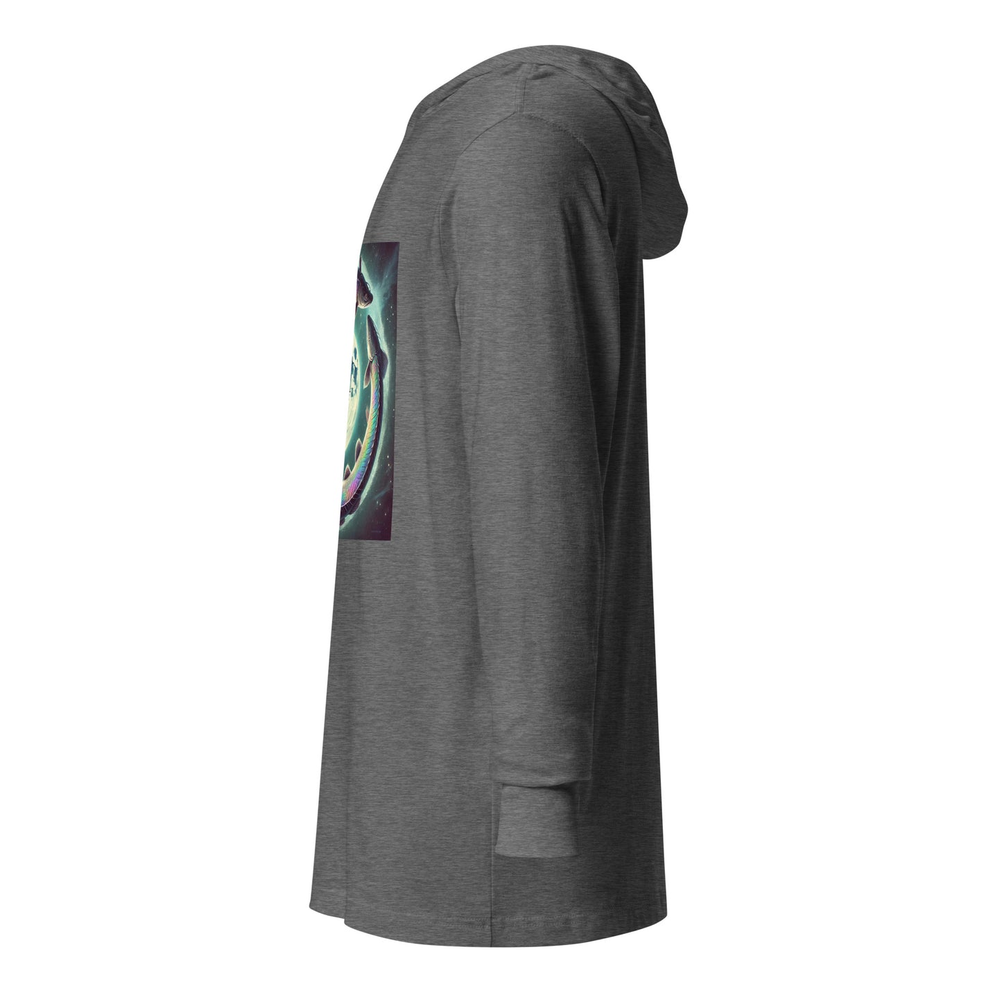 "Sturgeon Full Moon" Hooded long-sleeve tee
