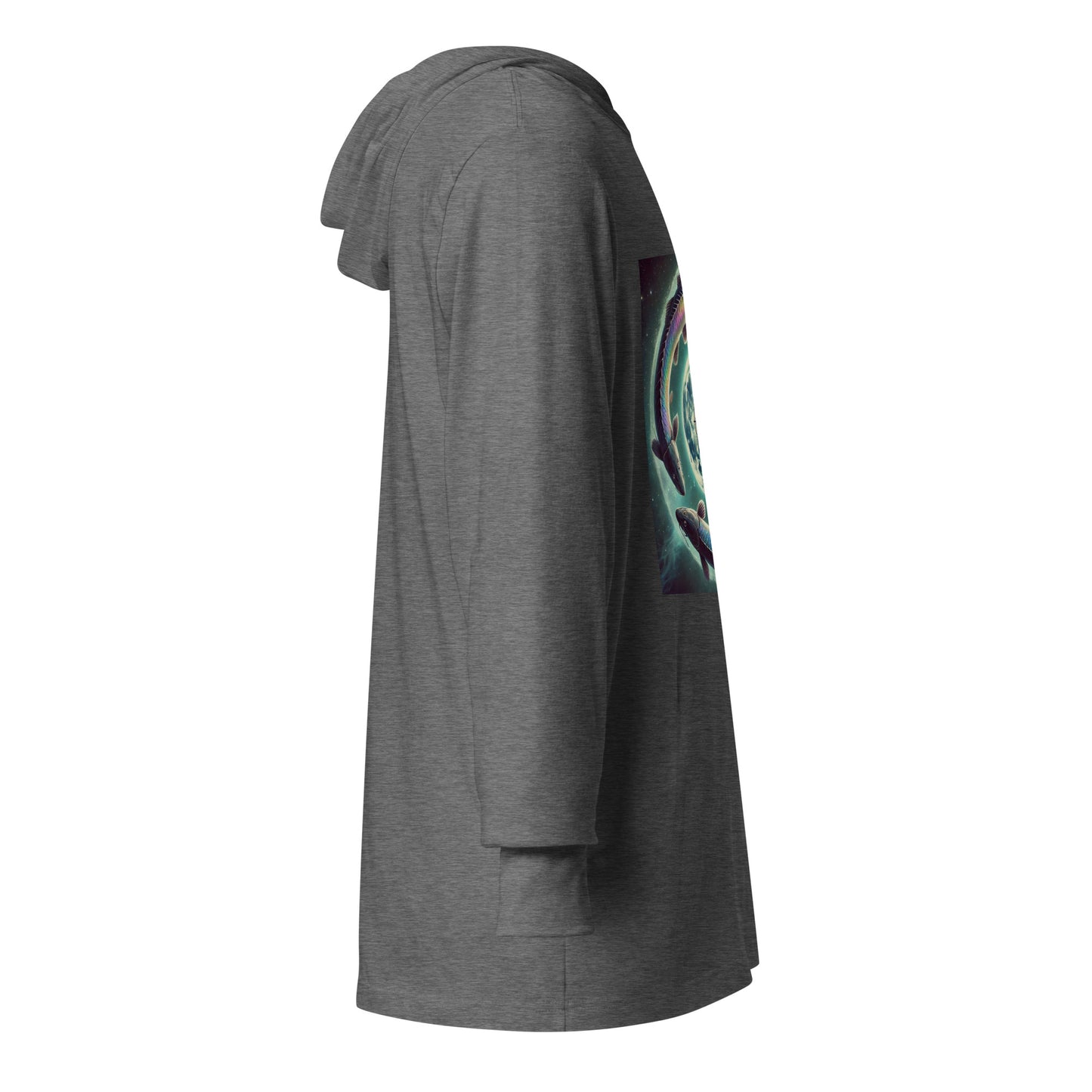 "Sturgeon Full Moon" Hooded long-sleeve tee