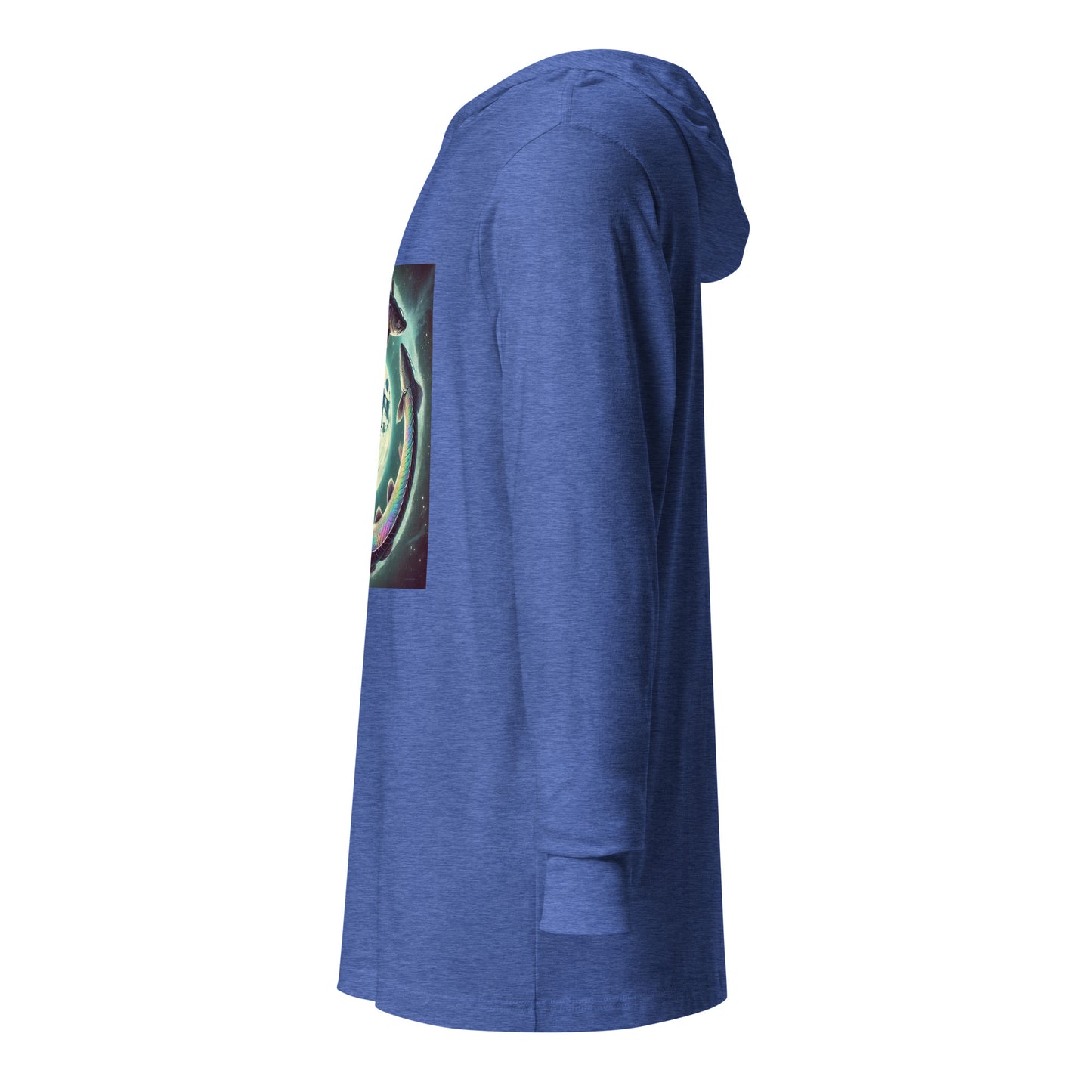 "Sturgeon Full Moon" Hooded long-sleeve tee