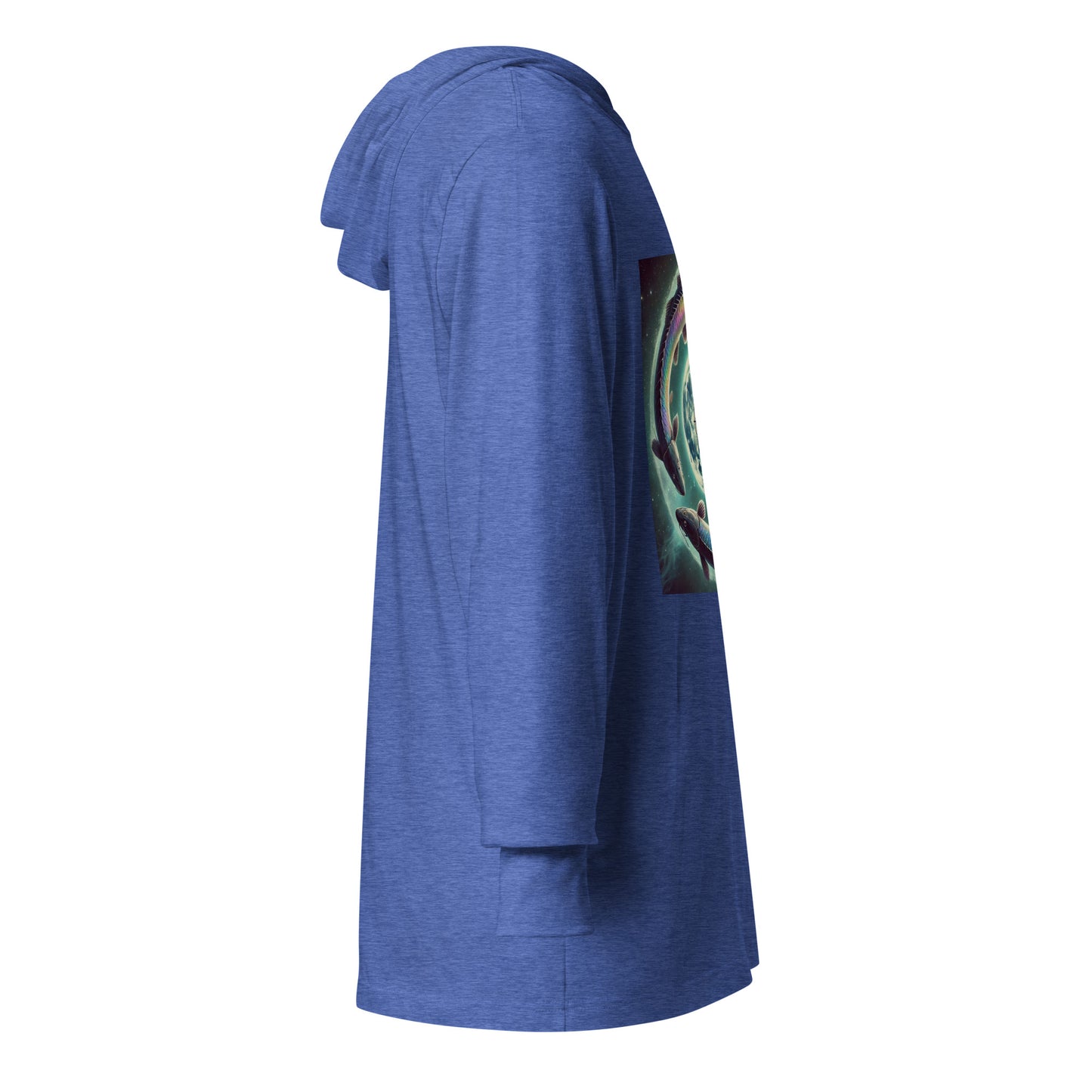 "Sturgeon Full Moon" Hooded long-sleeve tee