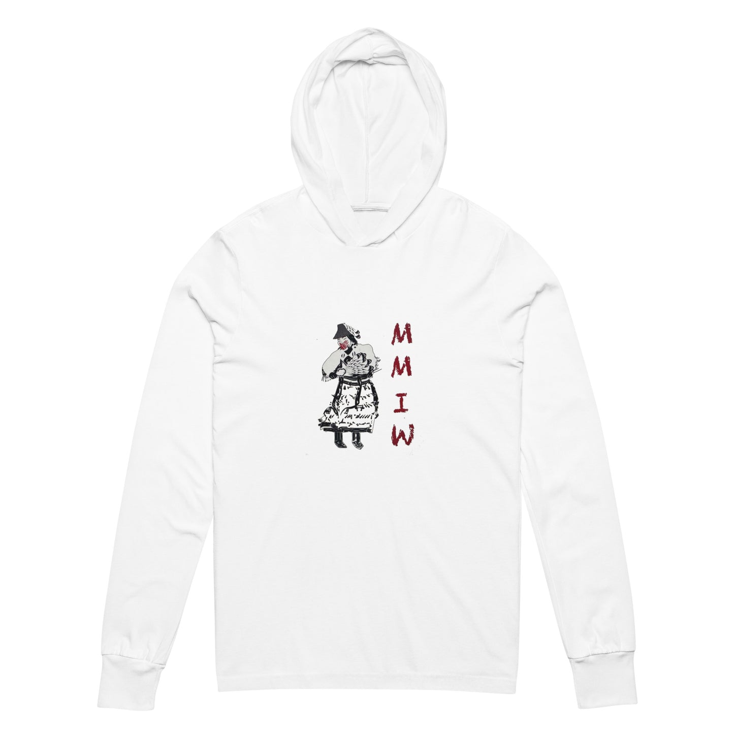 "Honoring MMIW" Hooded long-sleeve tee