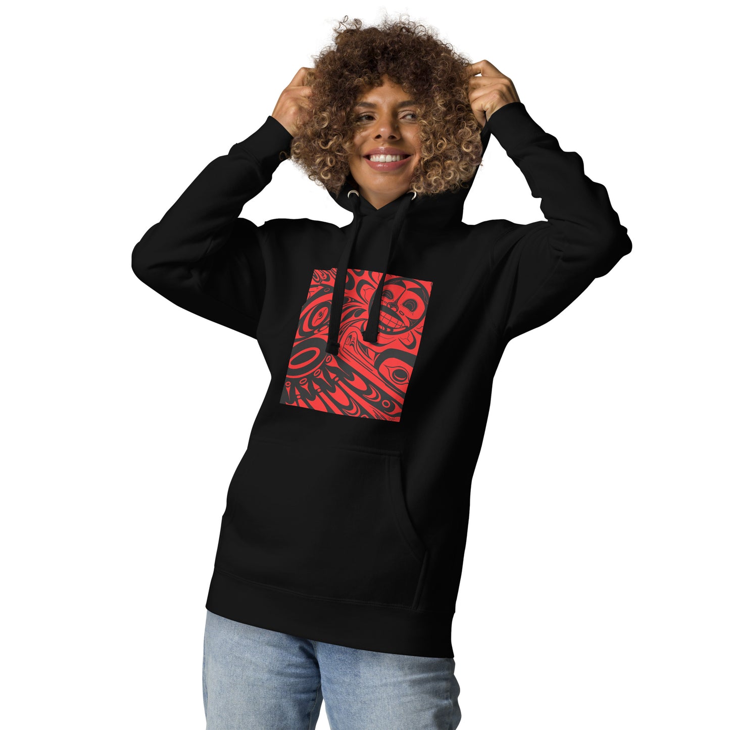 "Raven Steals the Sun" Unisex Hoodie