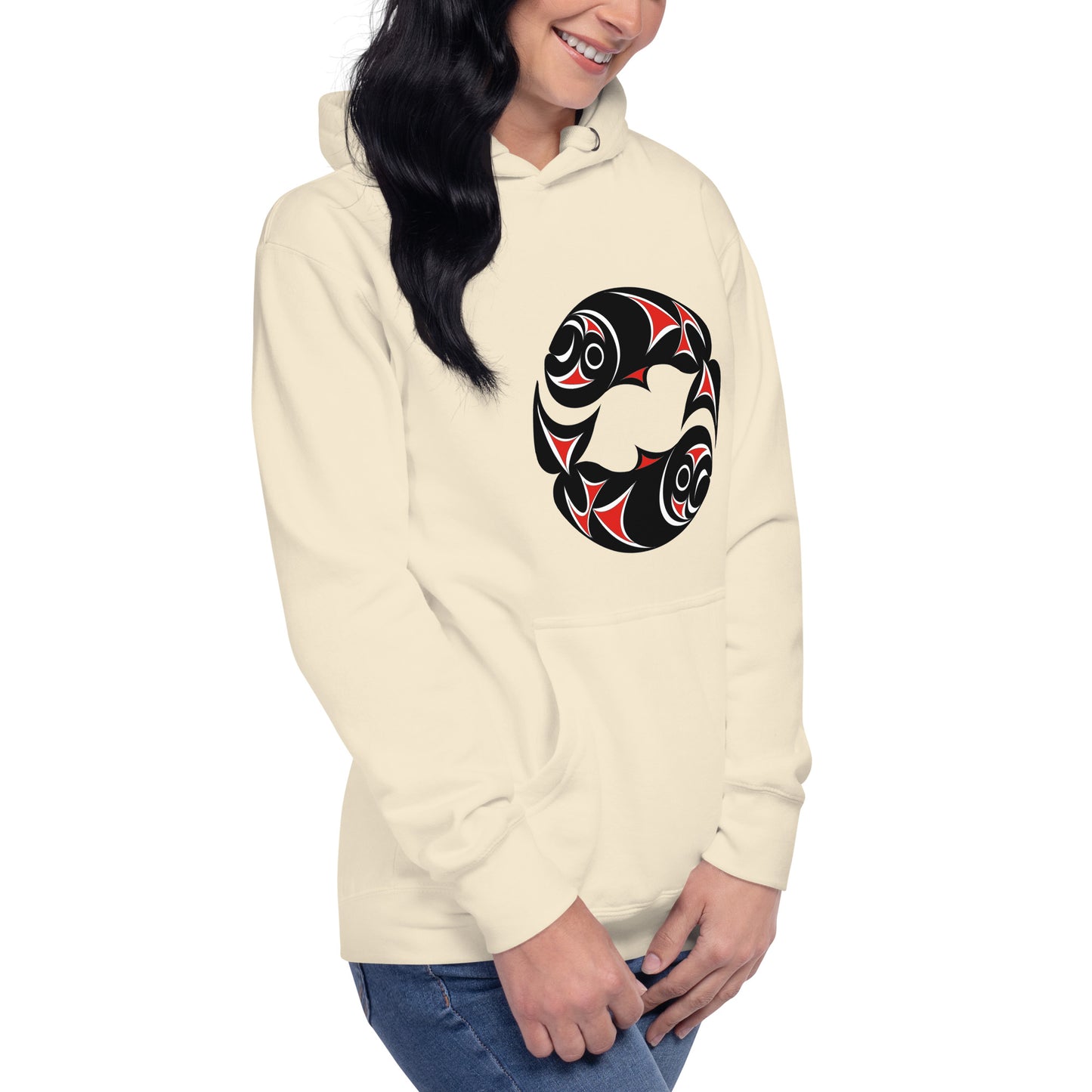"Twin Salmon" Unisex Hoodie