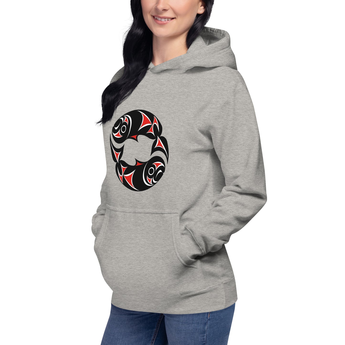 "Twin Salmon" Unisex Hoodie