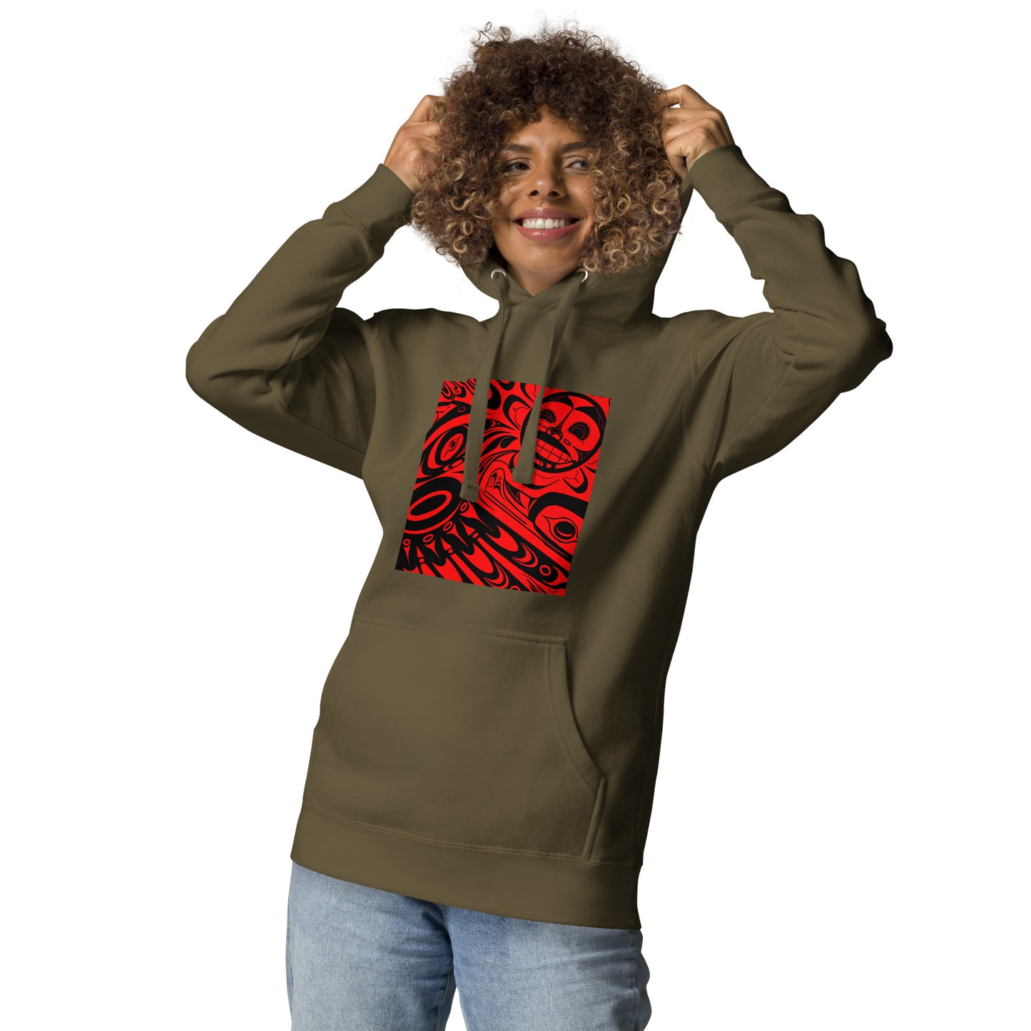 "Raven Steals the Sun" Unisex Hoodie
