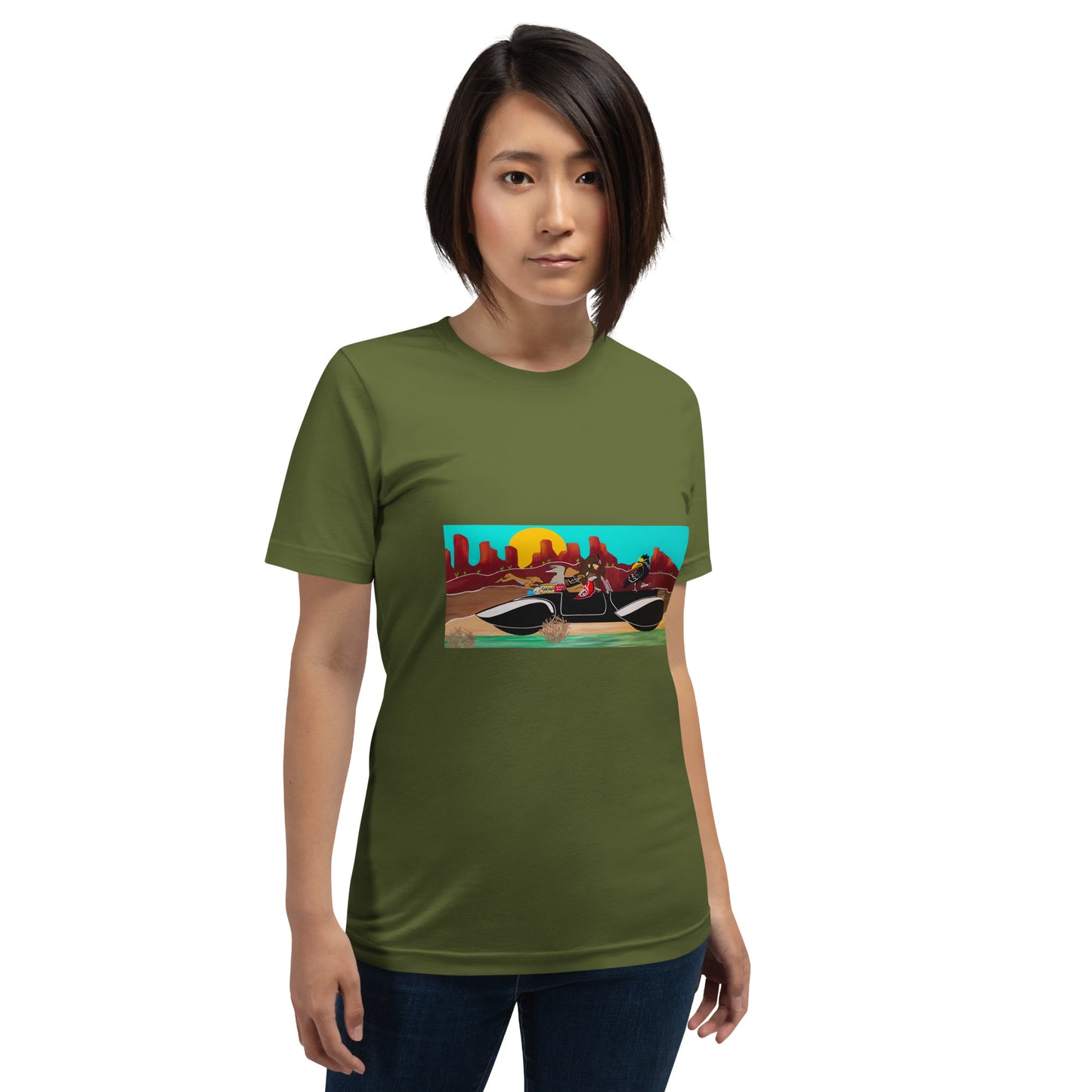 "Frybread Trails" Unisex t-shirt