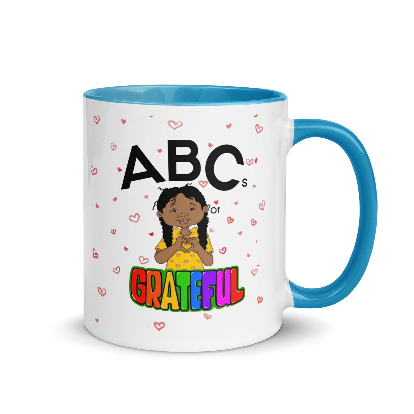 "ABC's" Mug with Color Inside