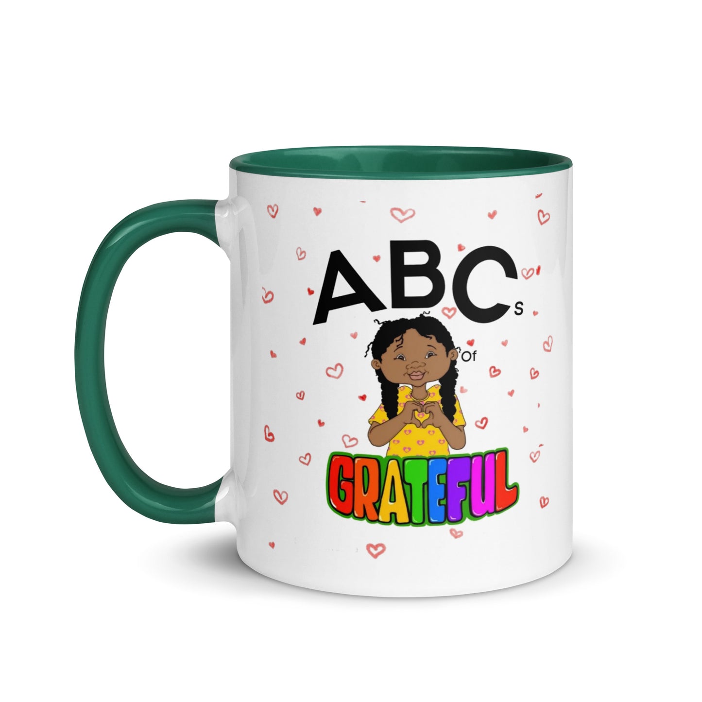 "ABC's" Mug with Color Inside