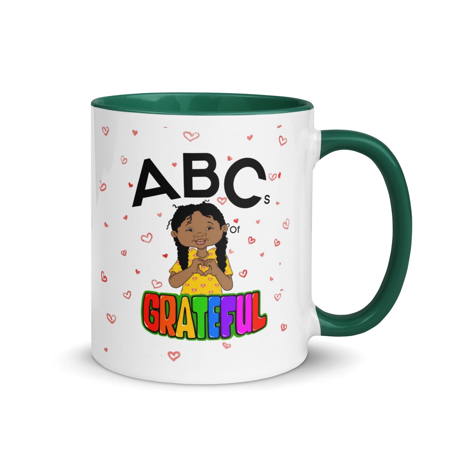 "ABC's" Mug with Color Inside