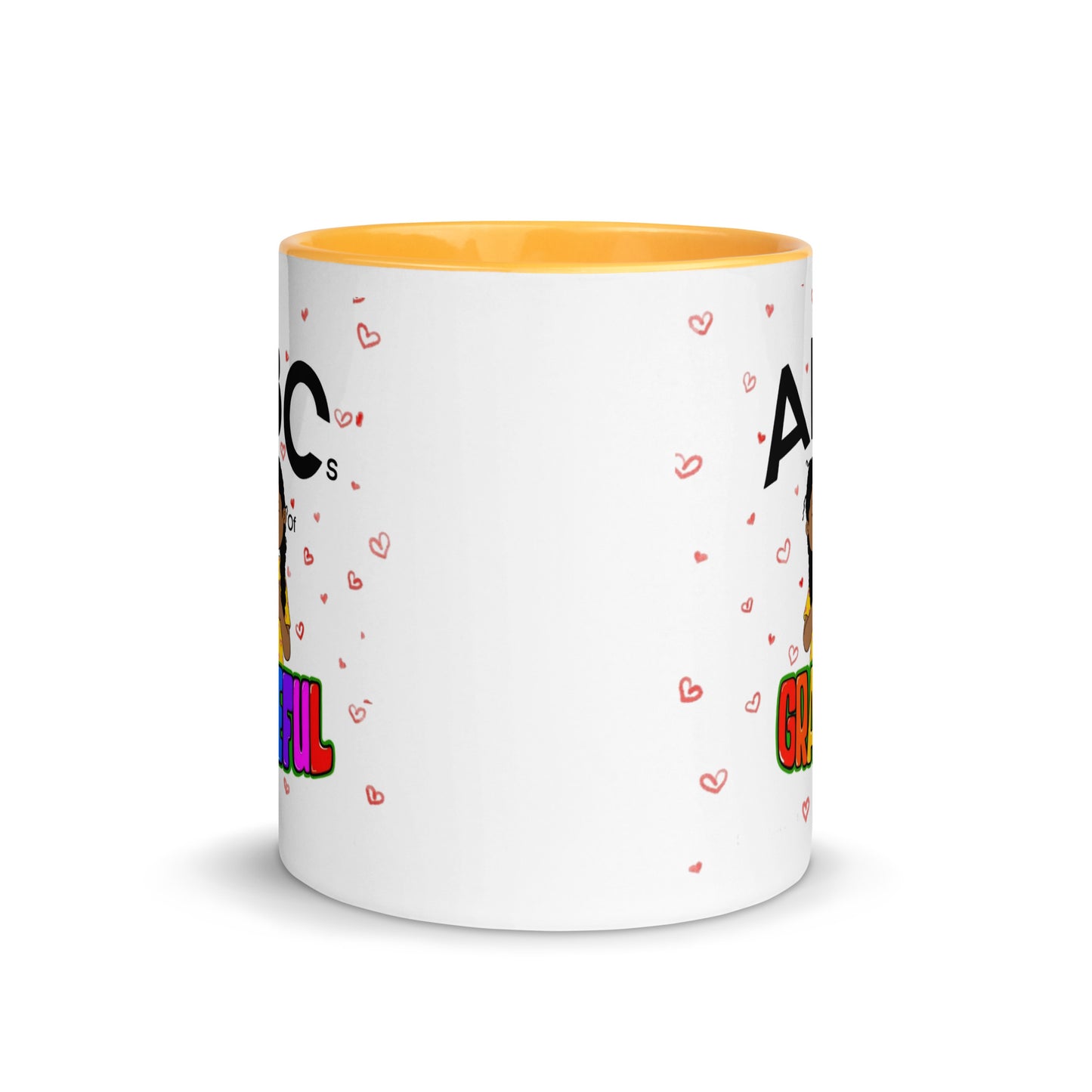 "ABC's" Mug with Color Inside