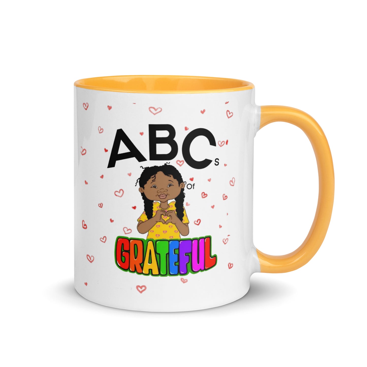 "ABC's" Mug with Color Inside