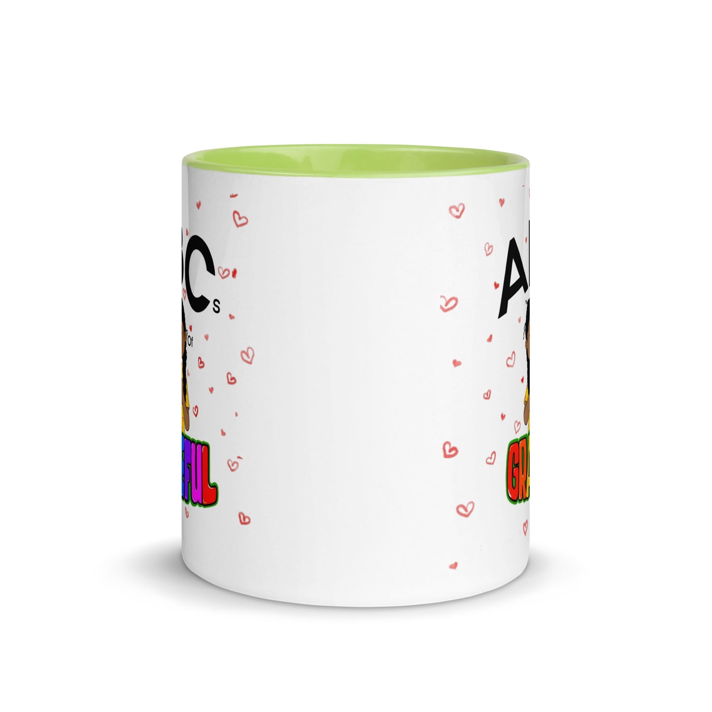 "ABC's" Mug with Color Inside