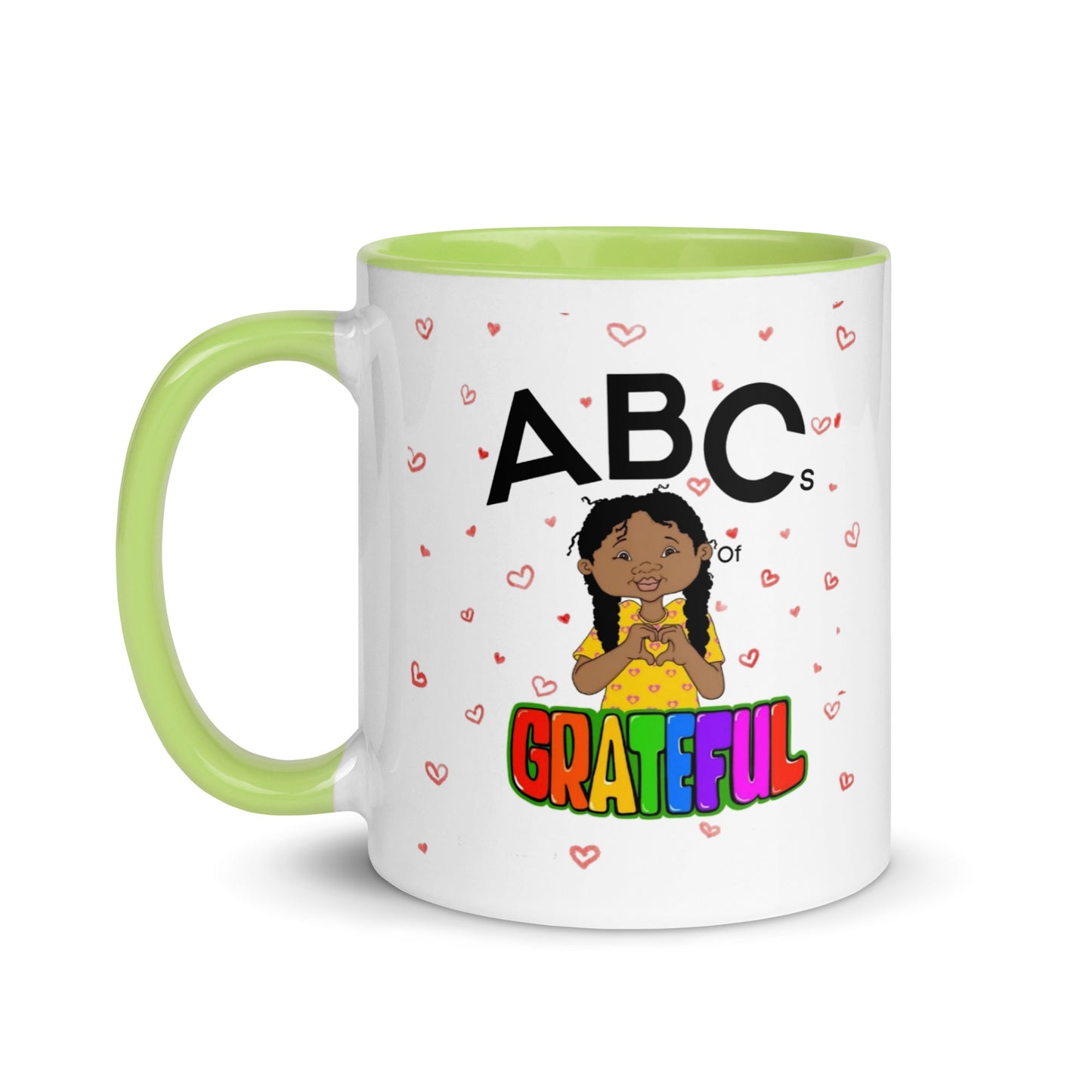 "ABC's" Mug with Color Inside
