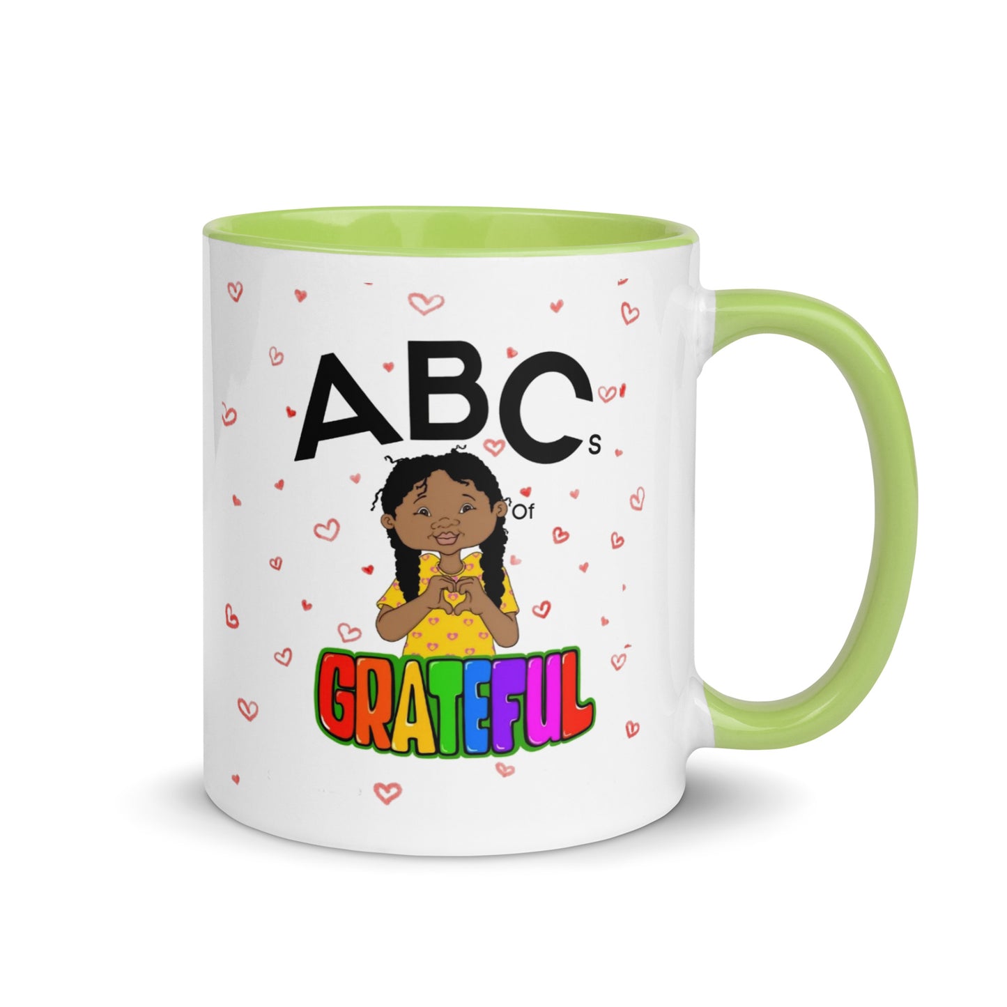"ABC's" Mug with Color Inside