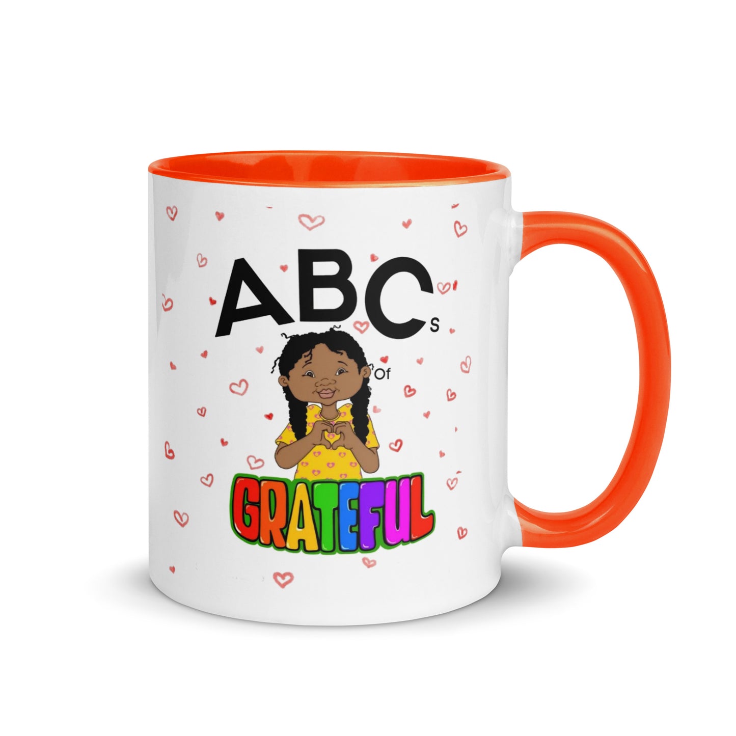 "ABC's" Mug with Color Inside
