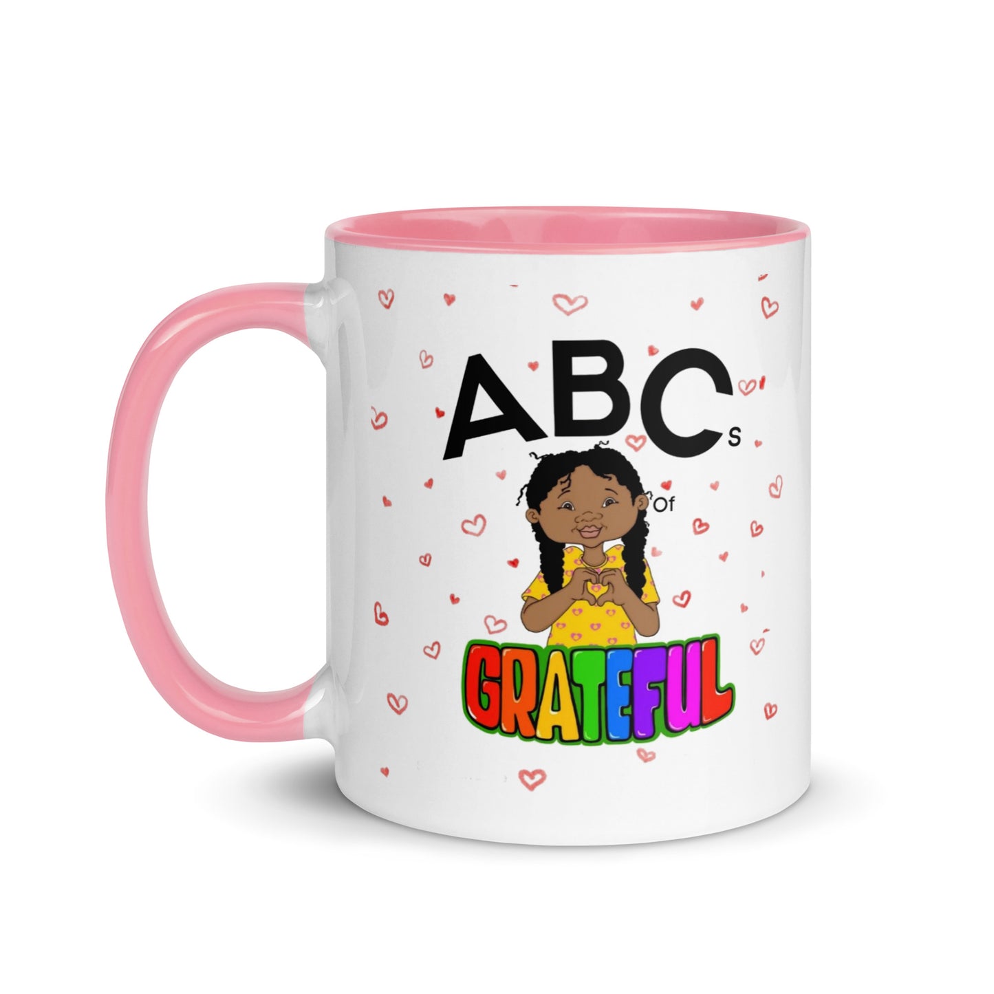 "ABC's" Mug with Color Inside