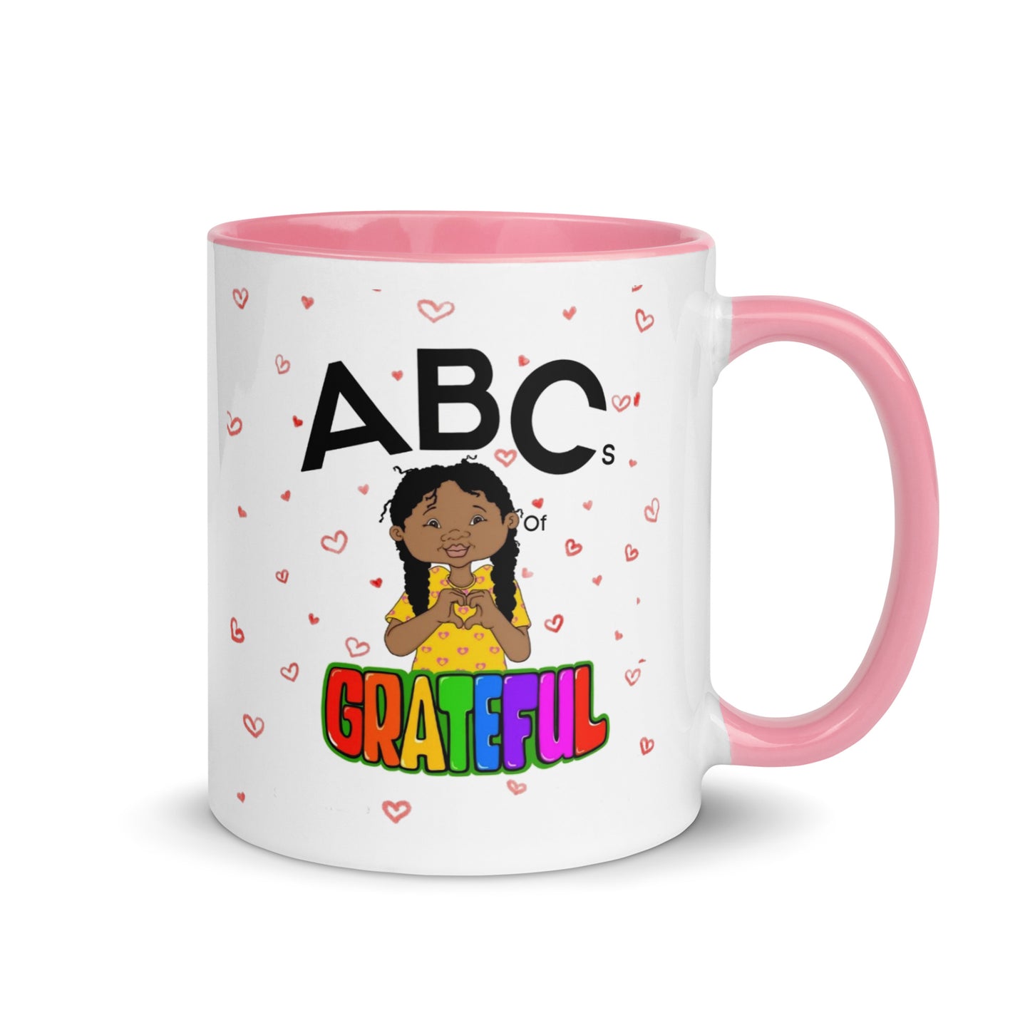 "ABC's" Mug with Color Inside