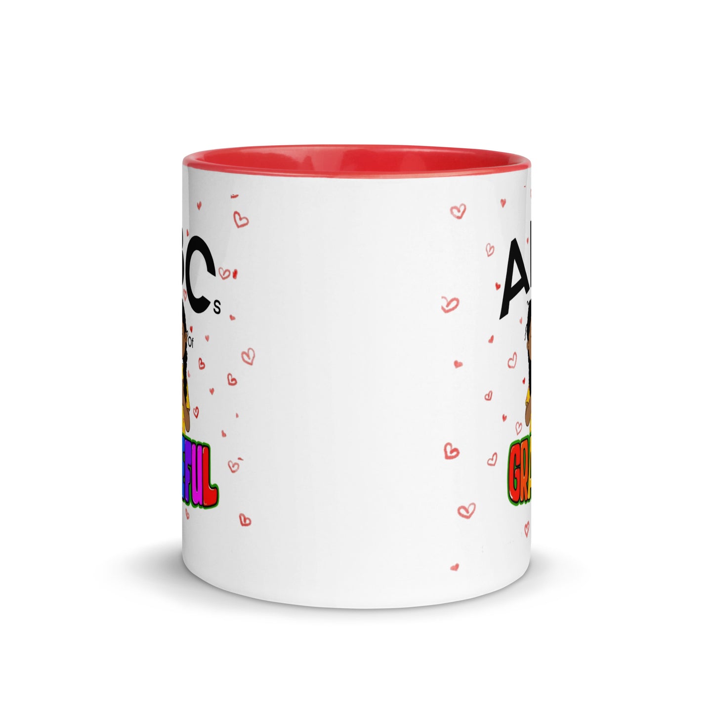 "ABC's" Mug with Color Inside