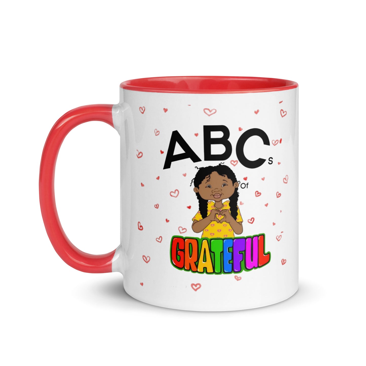 "ABC's" Mug with Color Inside