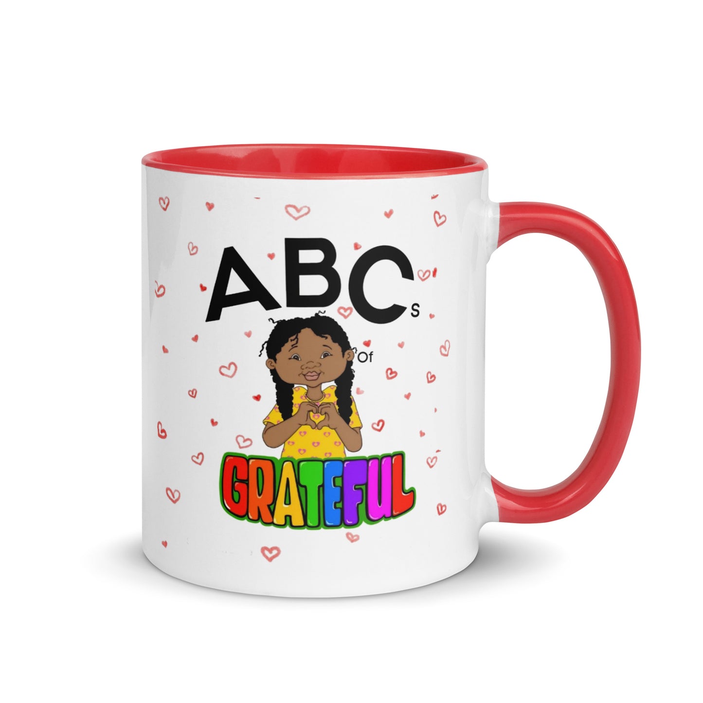 "ABC's" Mug with Color Inside