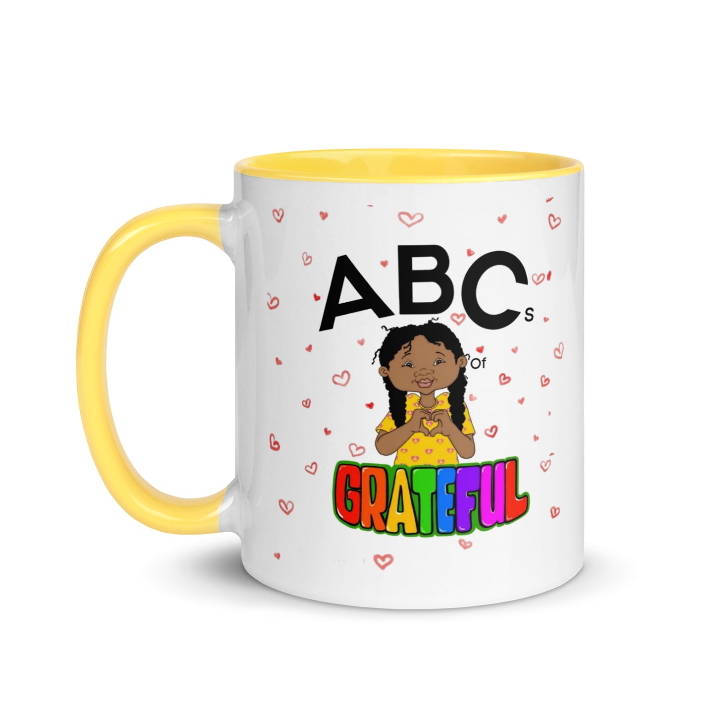 "ABC's" Mug with Color Inside