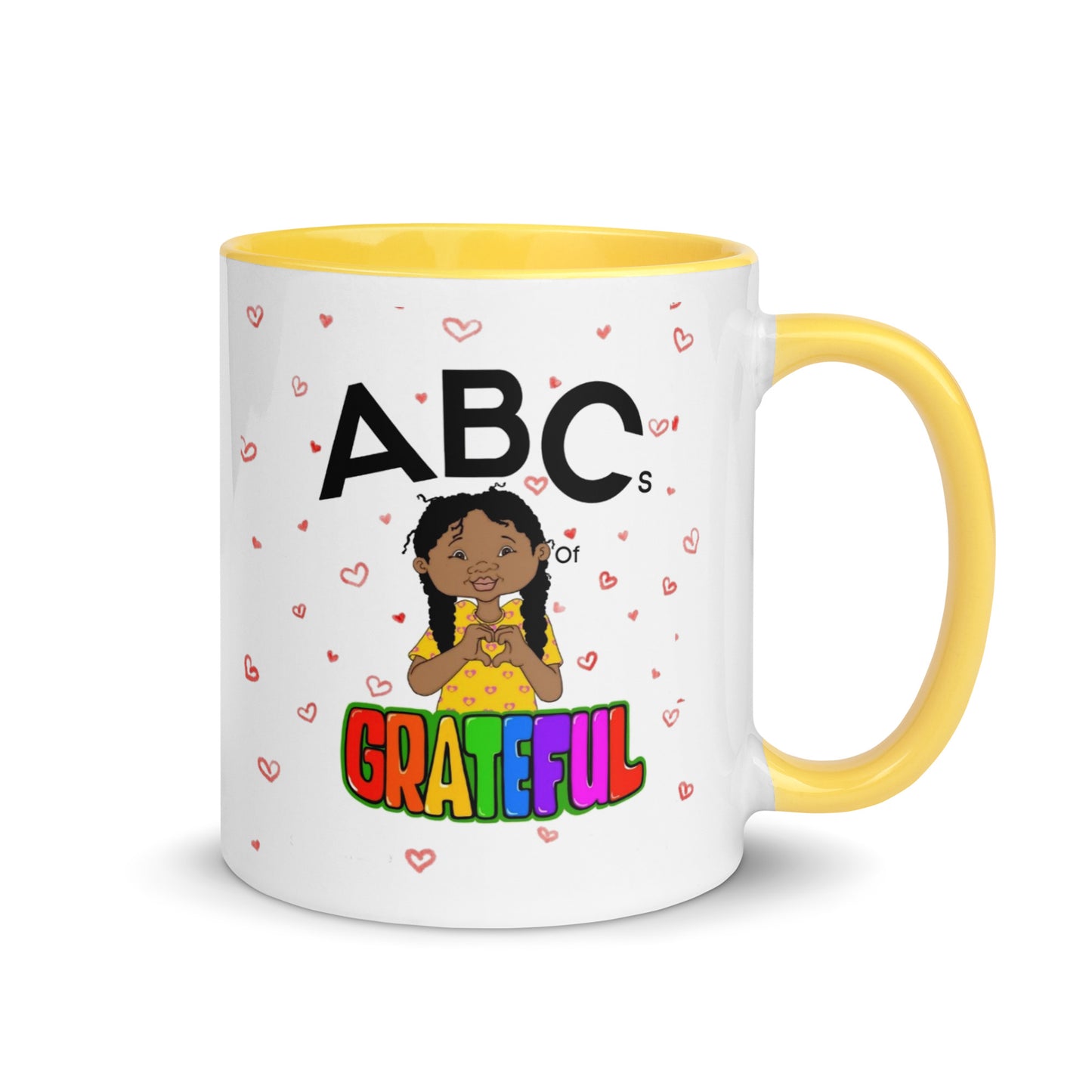 "ABC's" Mug with Color Inside