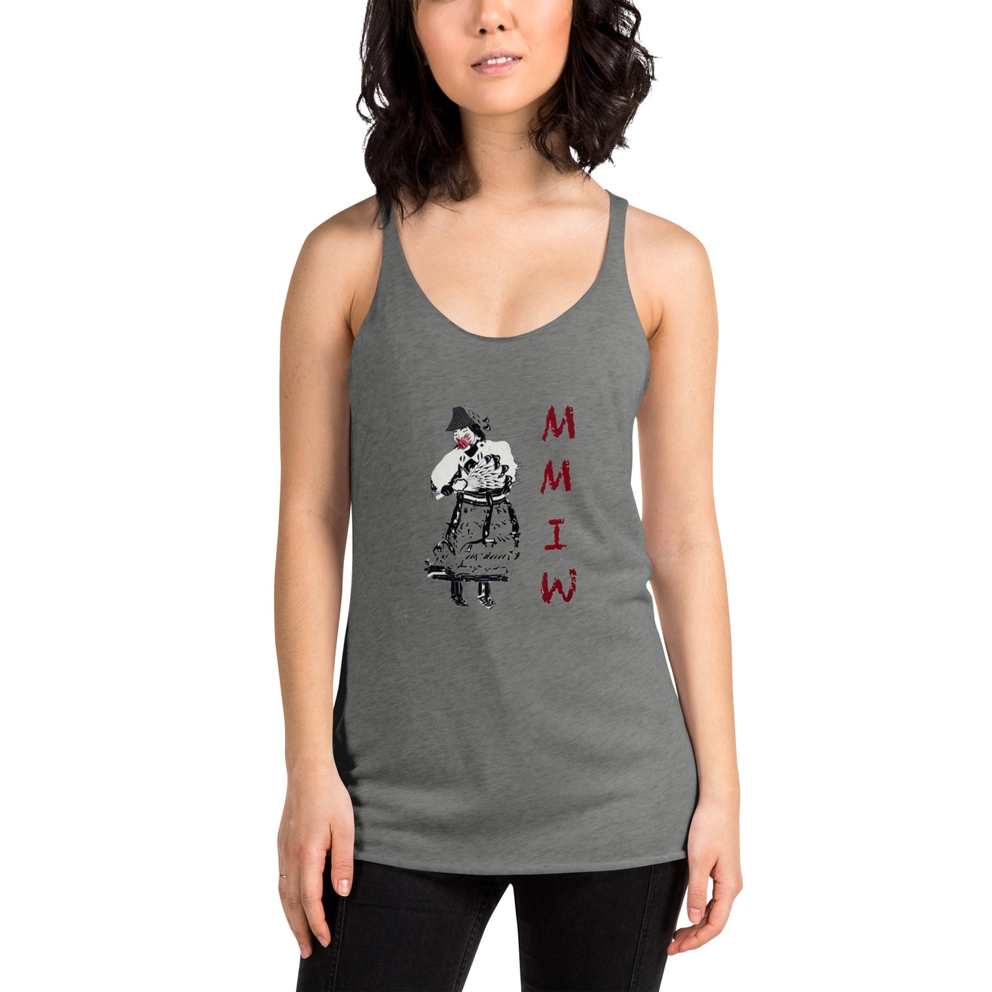 "Honoring MMIW" Women's Racerback Tank