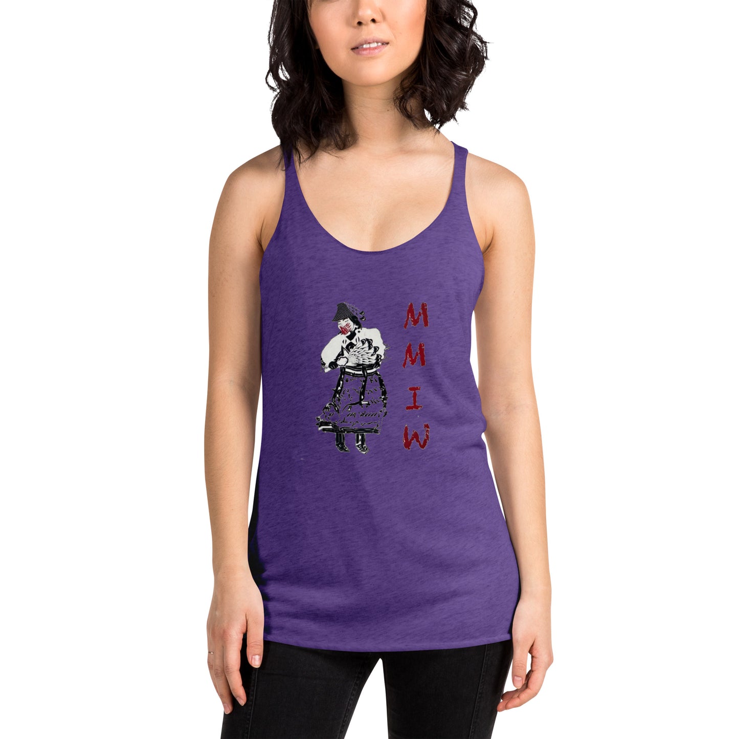 "Honoring MMIW" Women's Racerback Tank