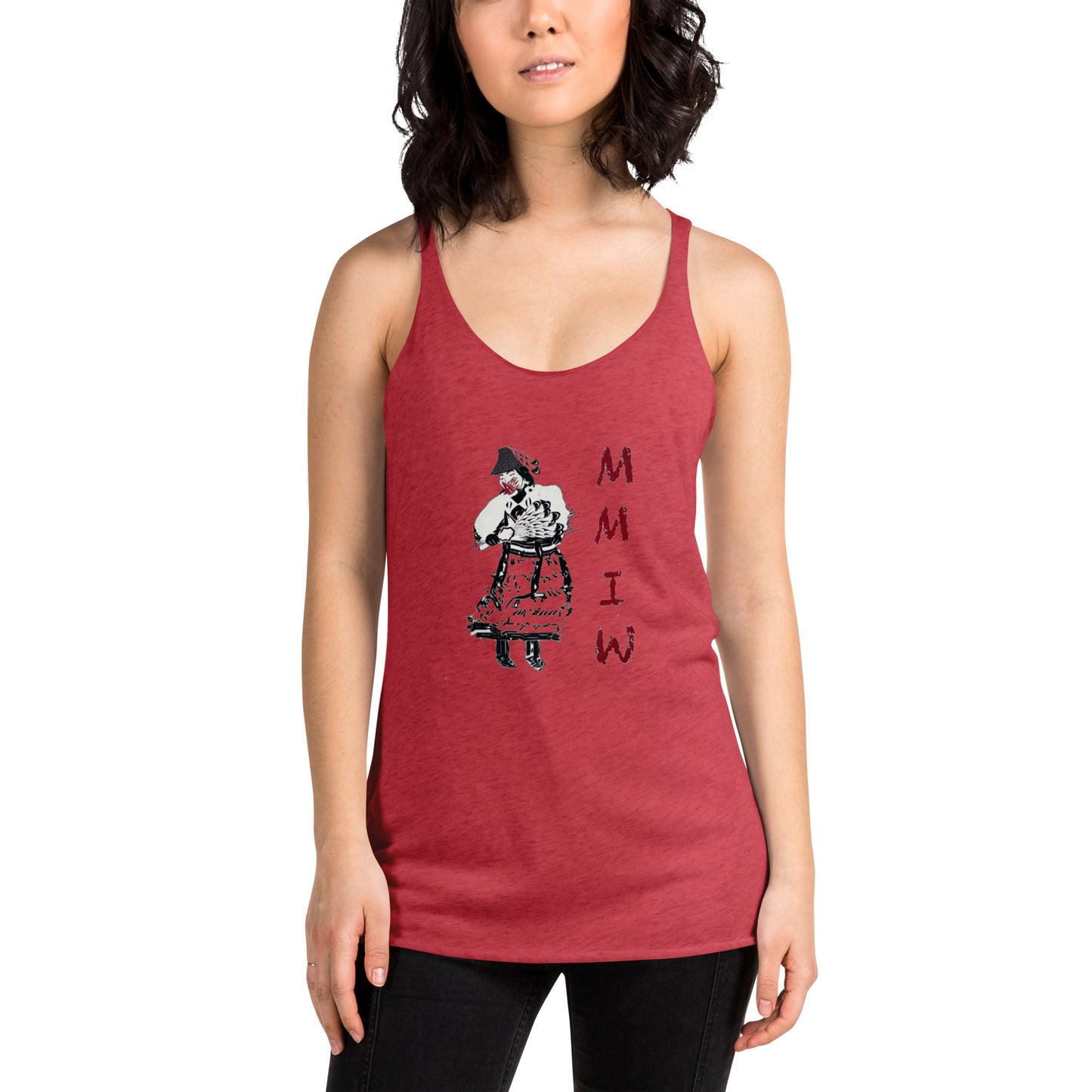 "Honoring MMIW" Women's Racerback Tank
