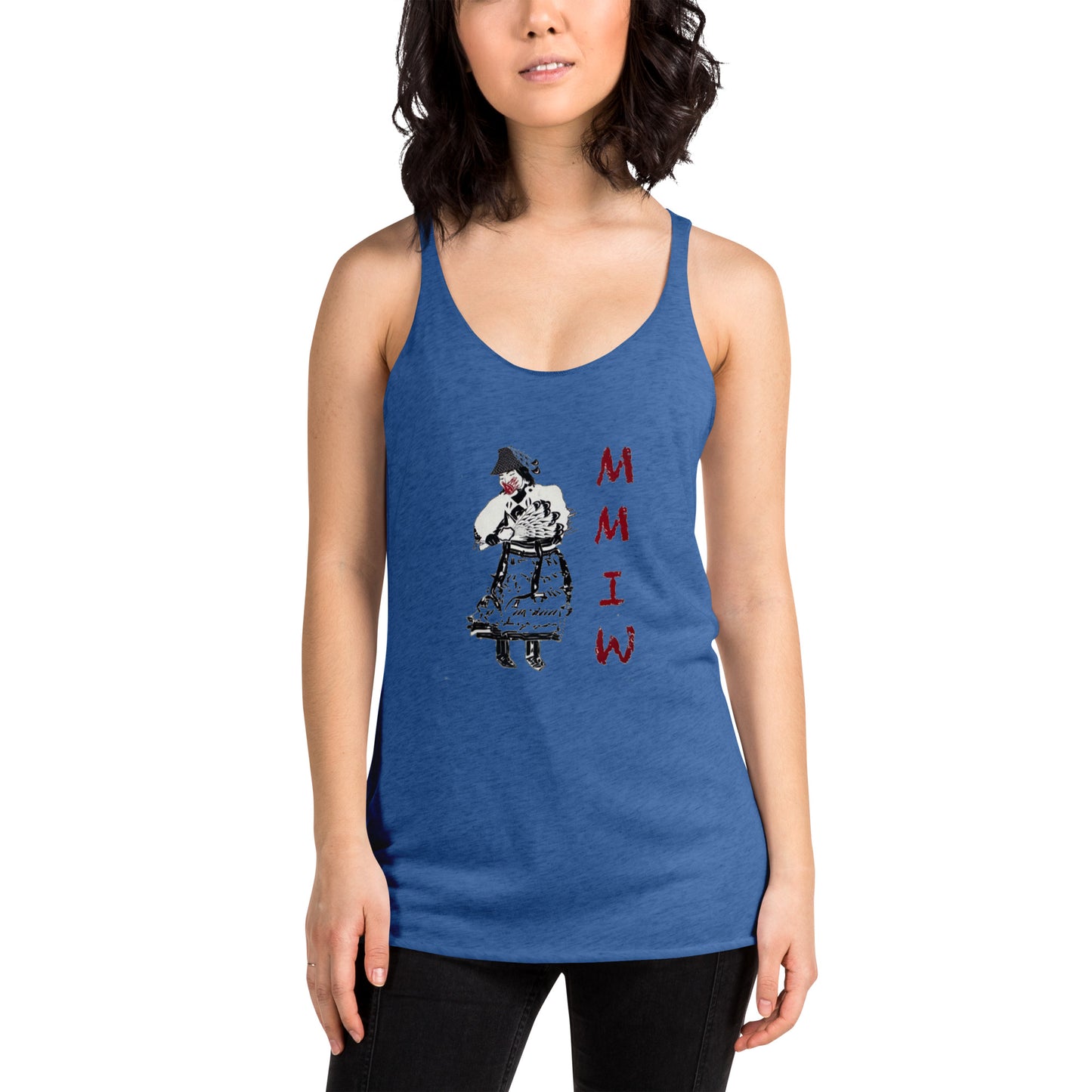 "Honoring MMIW" Women's Racerback Tank