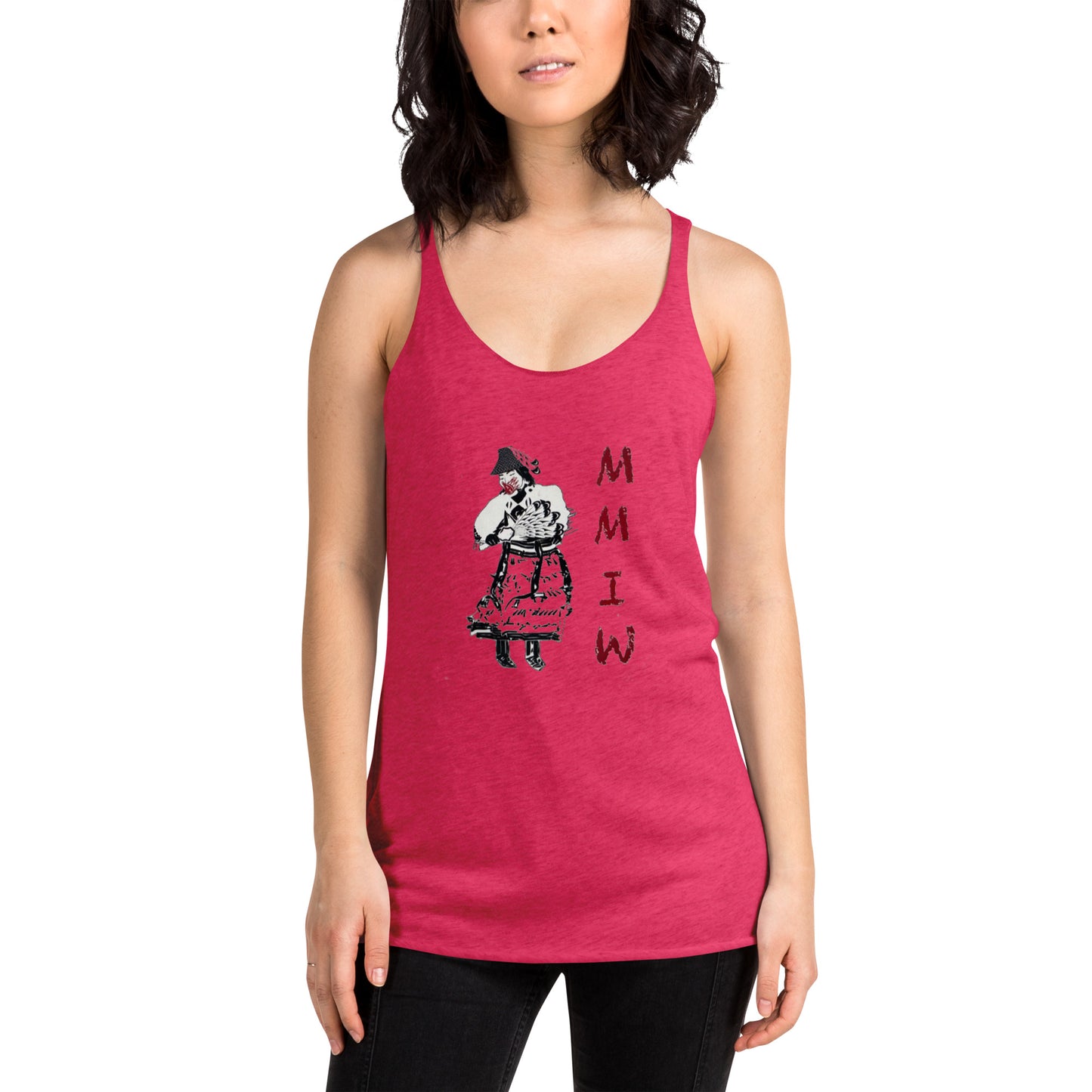 "Honoring MMIW" Women's Racerback Tank